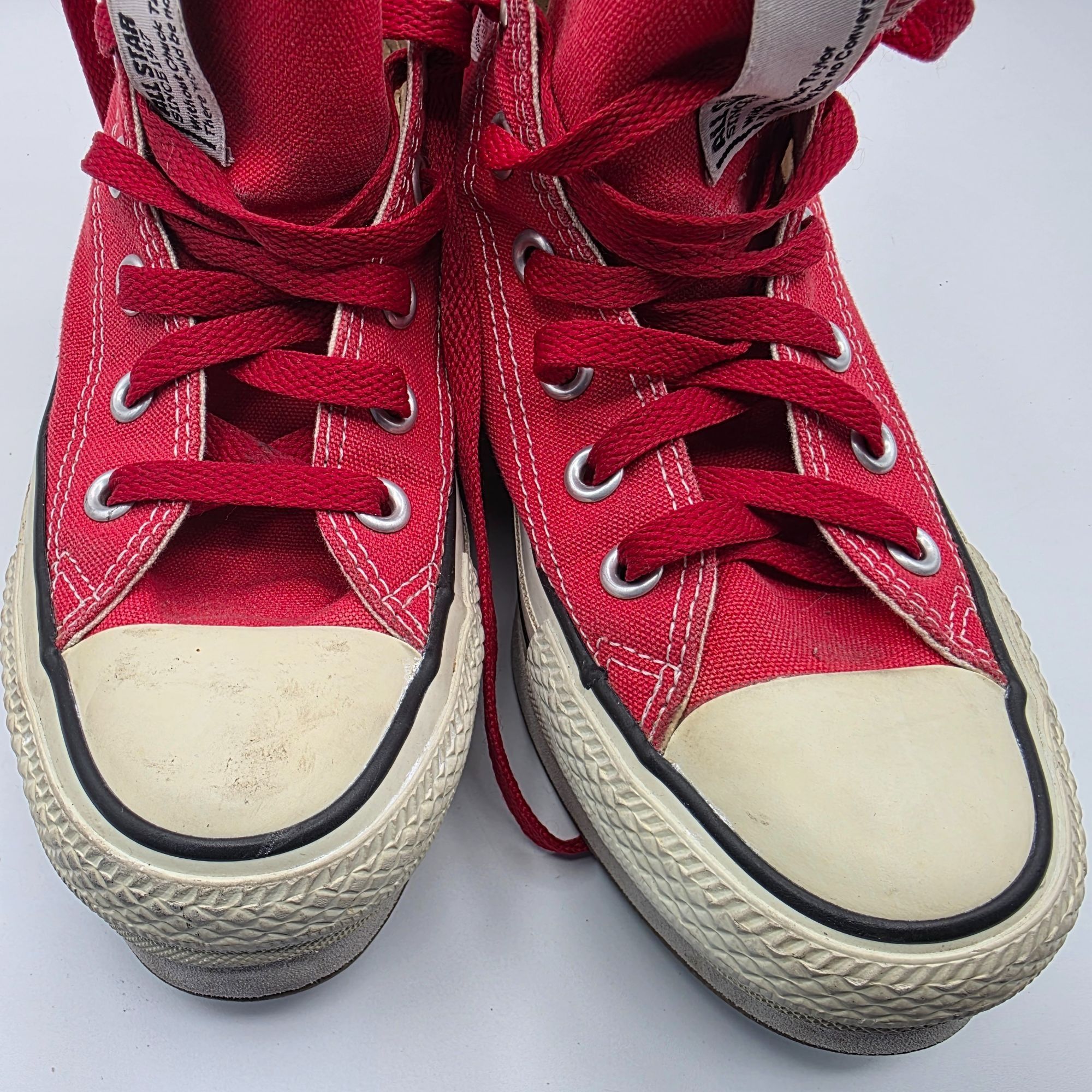 Converse Converse Chuck Taylor All Star Womens Size 3.5 Red Platform Size US 6 / IT 36 - 10 Thumbnail