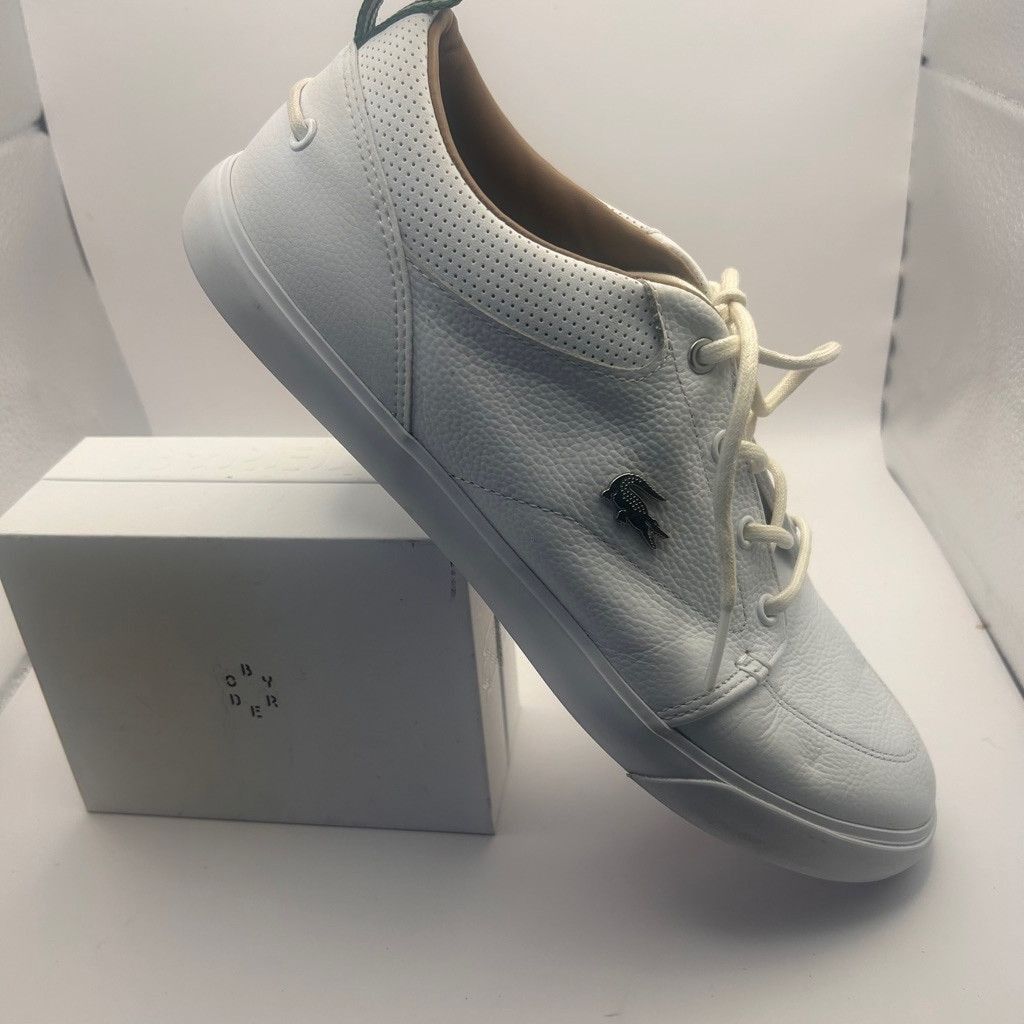 Lacoste Men's Lacoste Bayliss Sneakers White Green Size 9 Size US 9 / EU 42 - 4 Thumbnail
