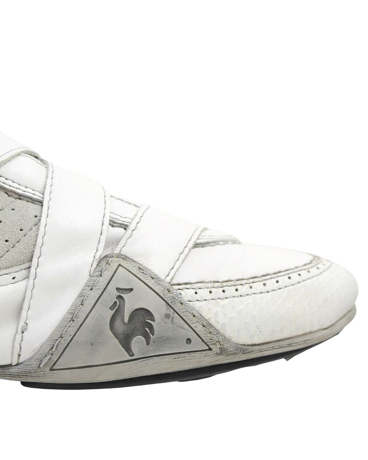 Le Coq Sportif 2000S LE COQ SPORTIF CROSS STRAP WHITE GREY TRAINER Size US 9.5 / EU 42-43 - 6 Thumbnail