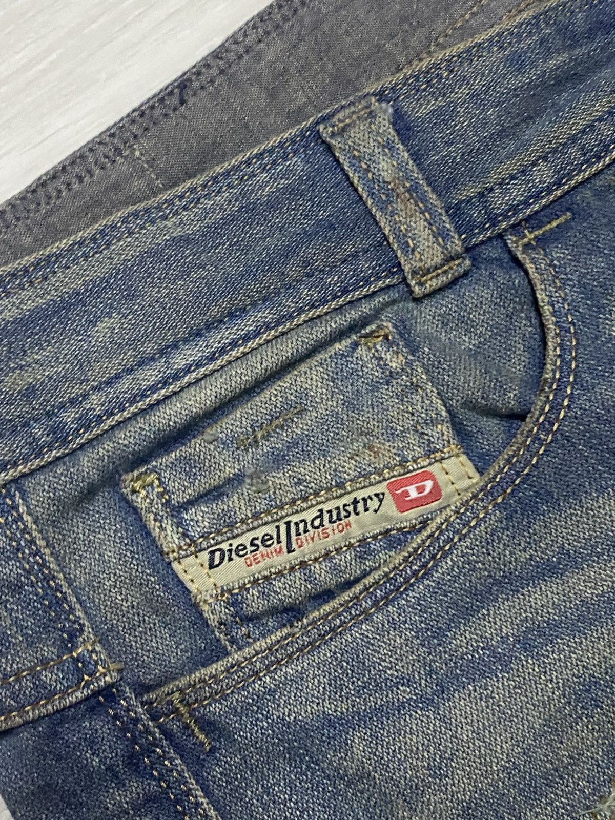 Diesel Vintage Diesel Snoozy Mud wash Distressed Loose Jeans Size US 34 / EU 50 - 11 Thumbnail
