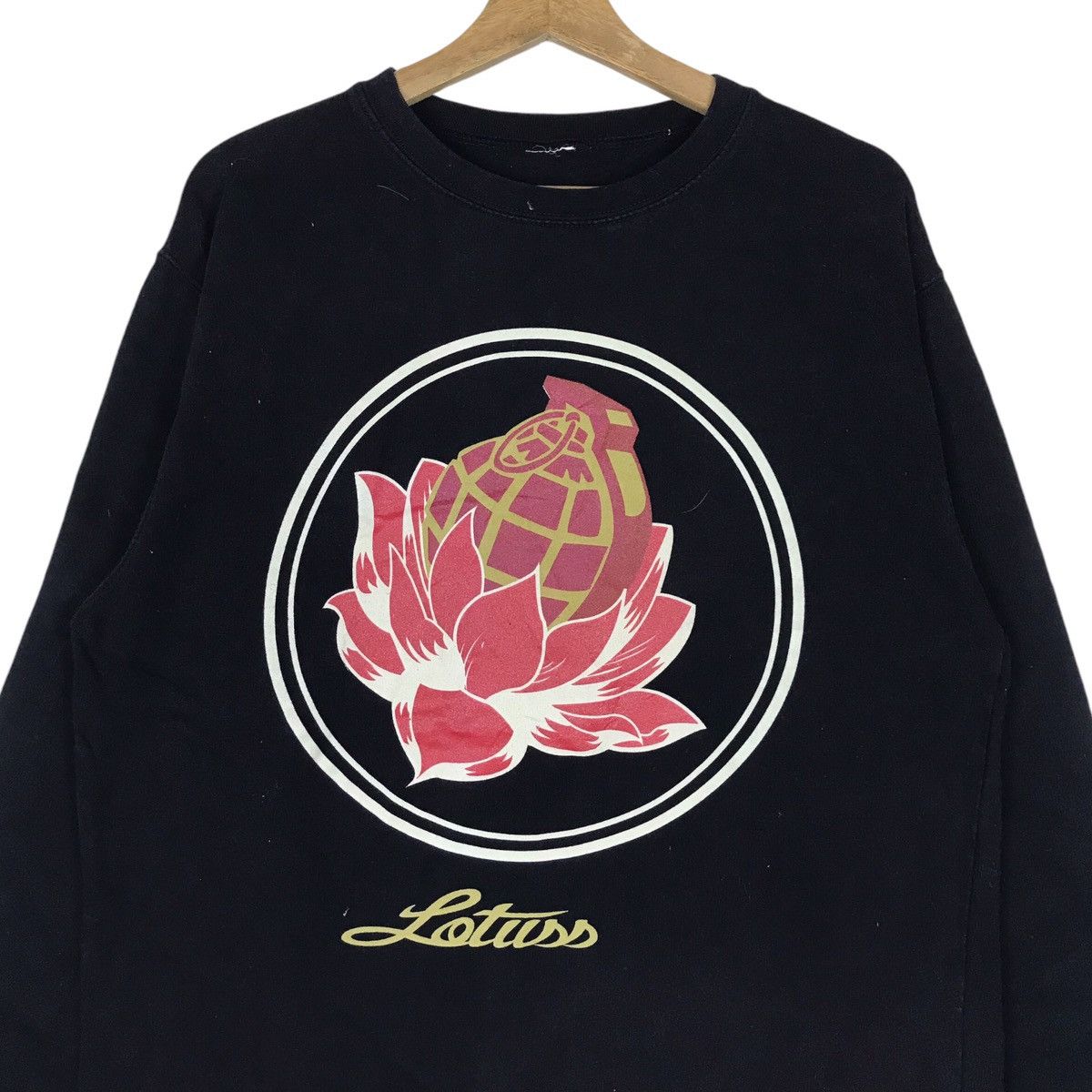 Lotus Shoes Vintage Lotus Pullover Jumper Sweatshirt Size US L / EU 52-54 / 3 - 2 Thumbnail