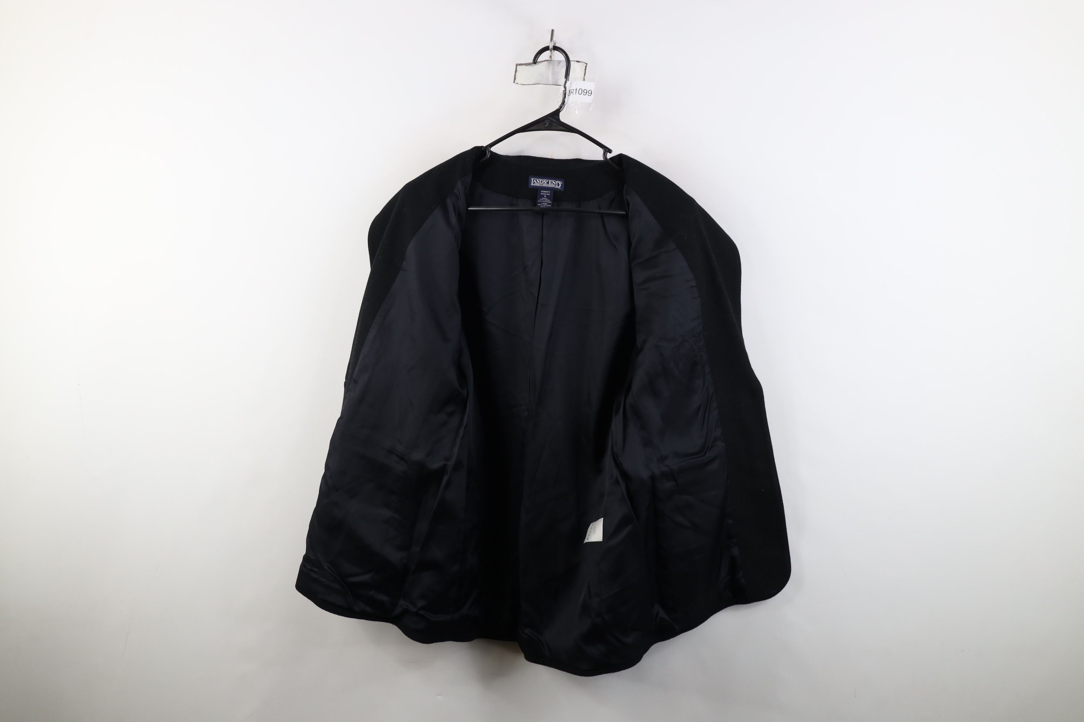 Lands' End Vintage 90s Lands End Suit Coat Blazer Jacket Black USA Size M / US 6-8 / IT 42-44 - 10 Thumbnail
