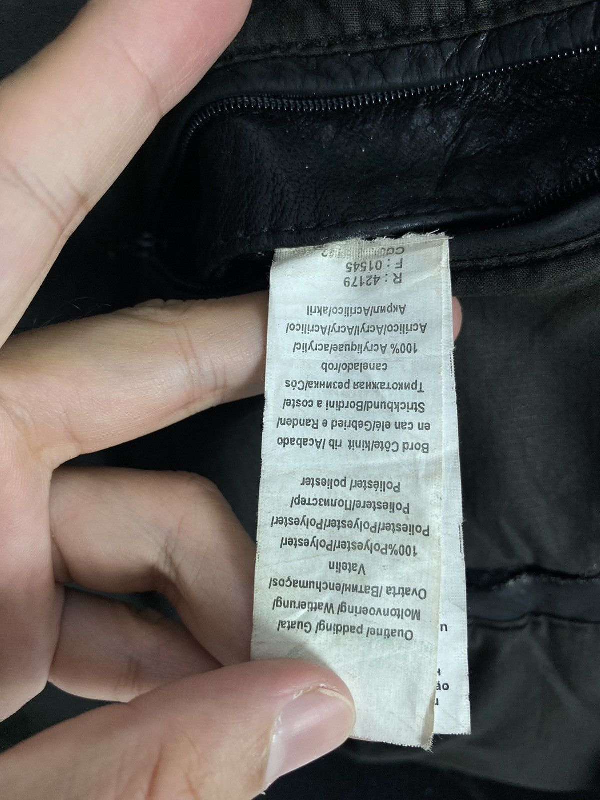 Japanese Brand Rare‼️ Jules Collection Buffalos Skin Leather Jacket Size US M / EU 48-50 / 2 - 9 Thumbnail