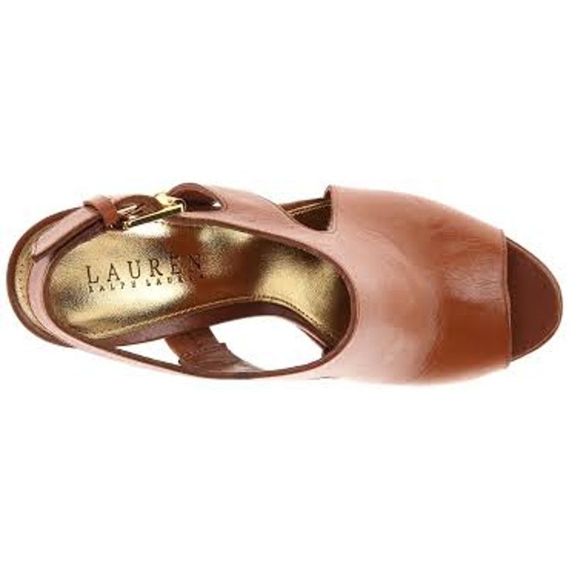 Lauren Ralph Lauren Lauren Ralph Lauren Synthia Leather Platform Sandals 10 Size US 10 / IT 40 - 7 Thumbnail