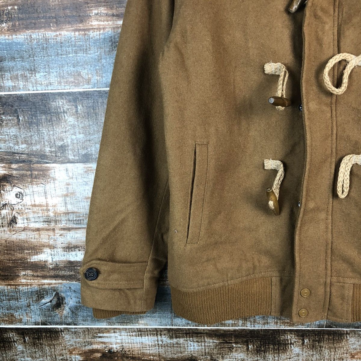Ciaopanic Ciaopanic Brown hoodie Heavy Coats #A1303 Size US M / EU 48-50 / 2 - 7 Thumbnail