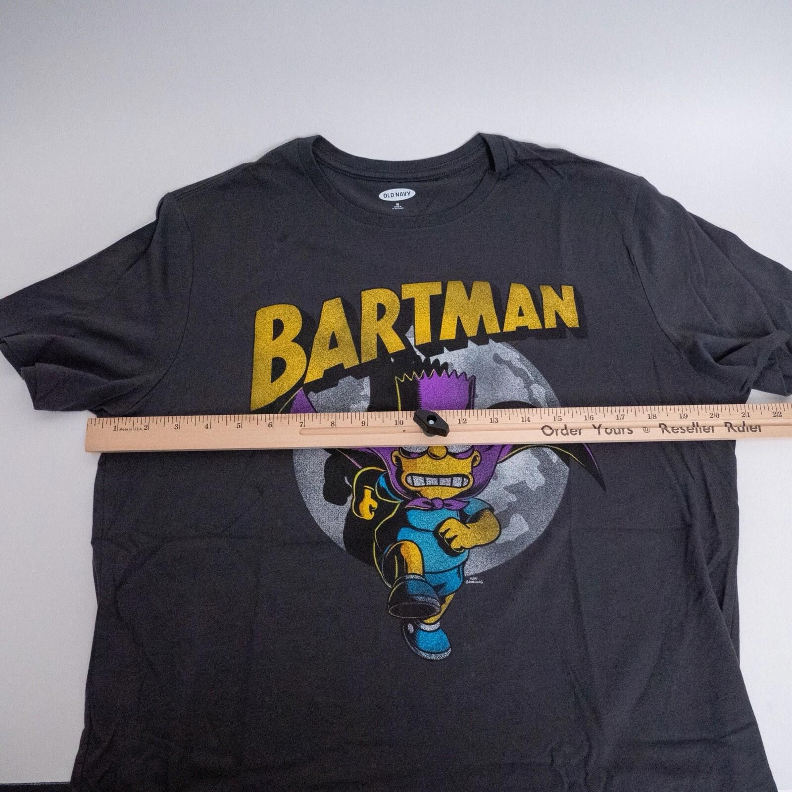 Old Navy BARTMAN The Simpsons T-shirt Men SIZE M T Shirt Grey Size US M / EU 48-50 / 2 - 4 Thumbnail