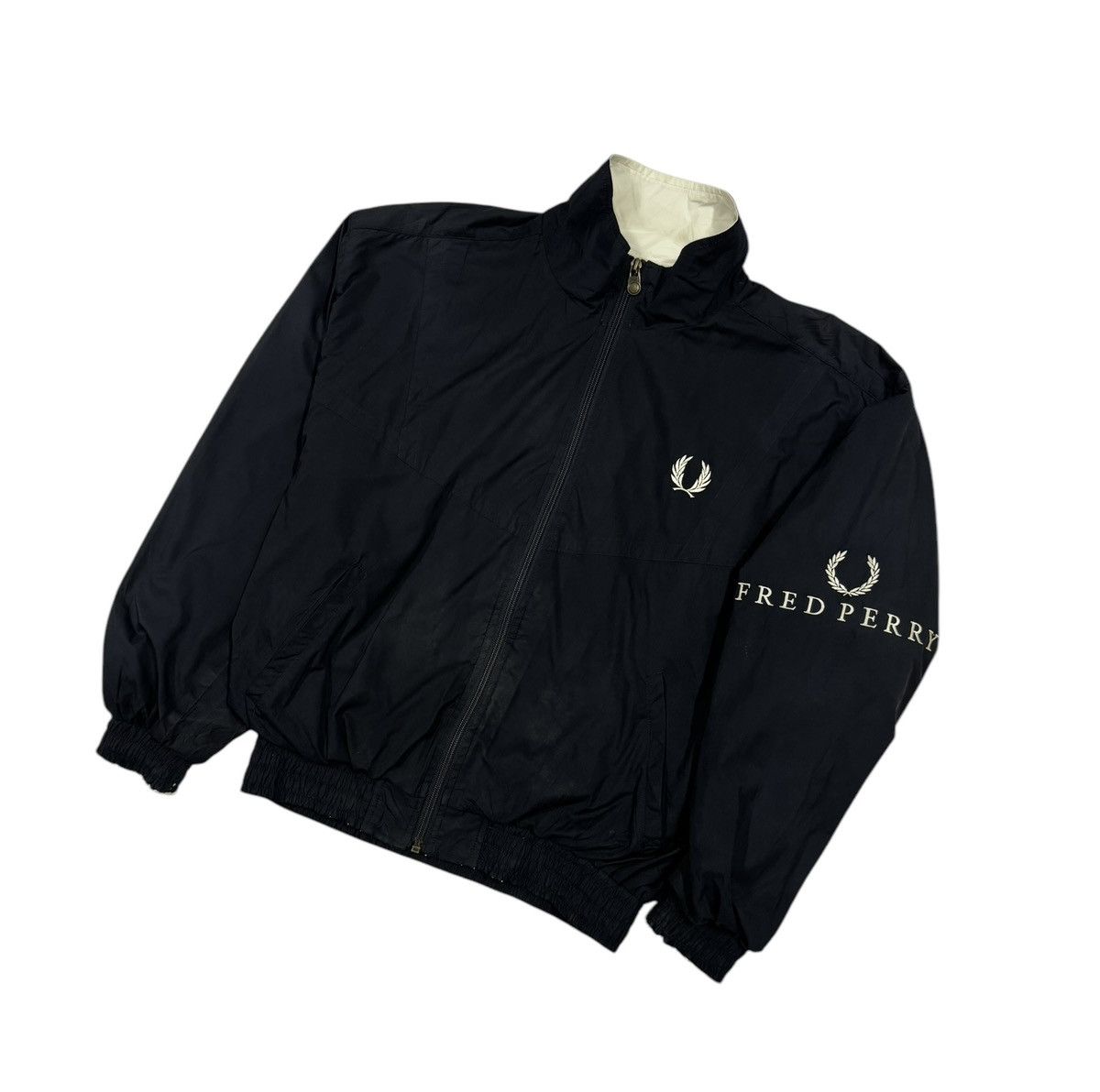 Fred Perry × Vintage Vtg🔥90’s Fred Perry Track Top Windbreaker Jacket#19 Size US L / EU 52-54 / 3 - 5 Thumbnail