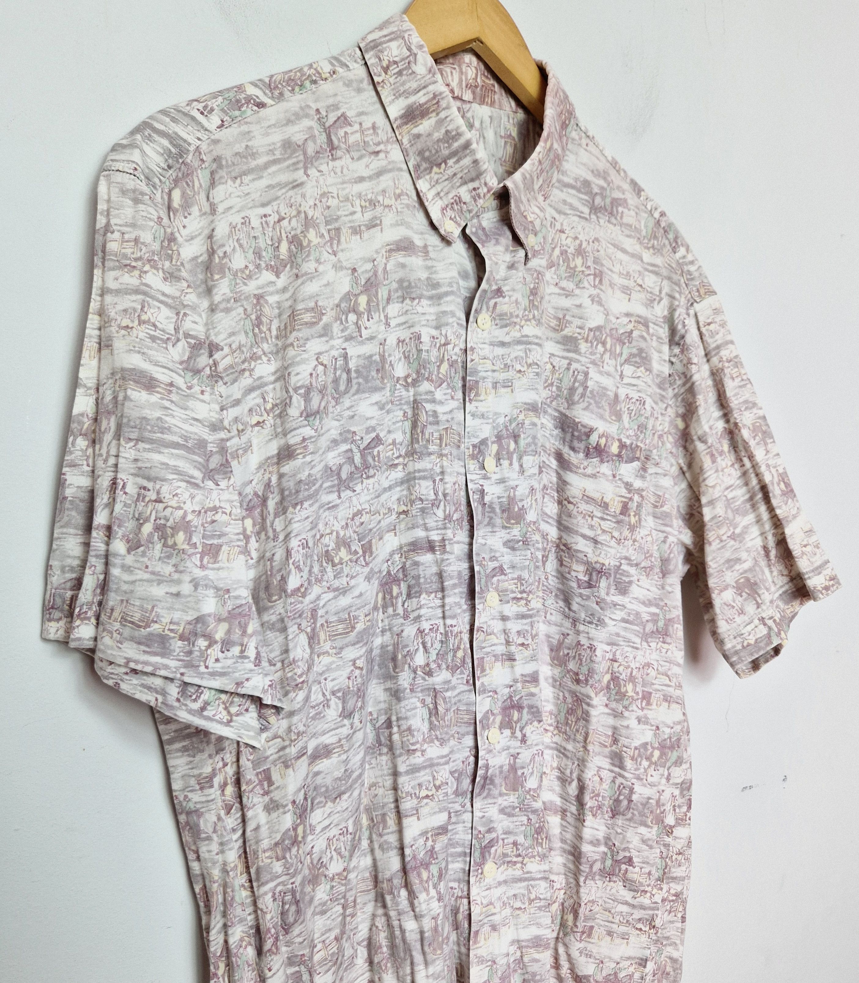 Vintage vintage shirt Size US L / EU 52-54 / 3 - 3 Thumbnail