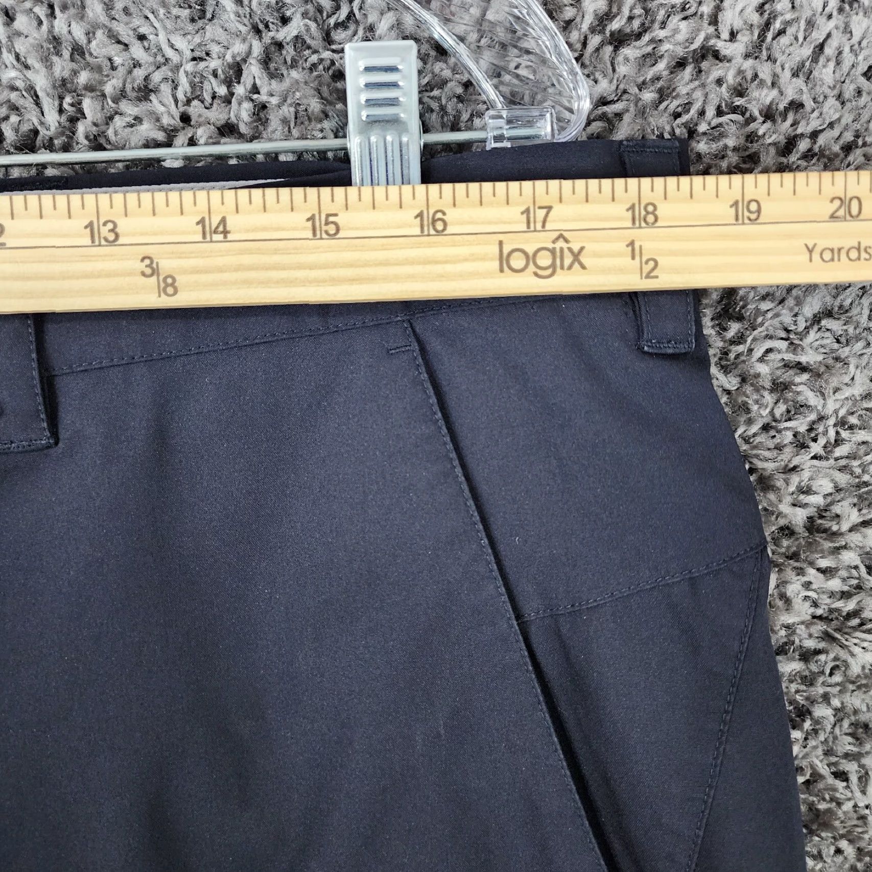 Callaway Callaway Men Pants Dark Blue 100% Polyester Straight Leg 36x30 Chino Size US 36 / EU 52 - 4 Thumbnail