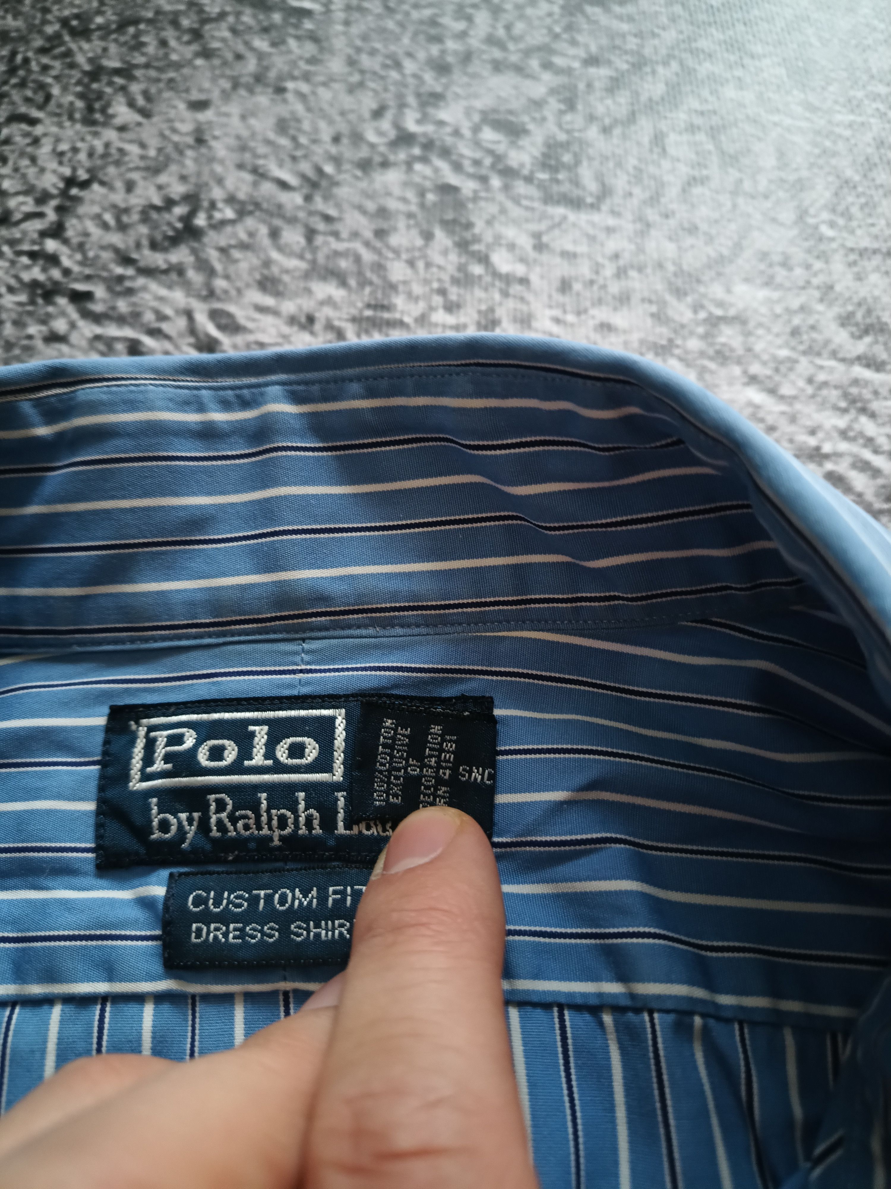 Polo Ralph Lauren × Ralph Lauren Ralph Lauren Casual Striped Shirt Size US XL / EU 56 / 4 - 6 Thumbnail
