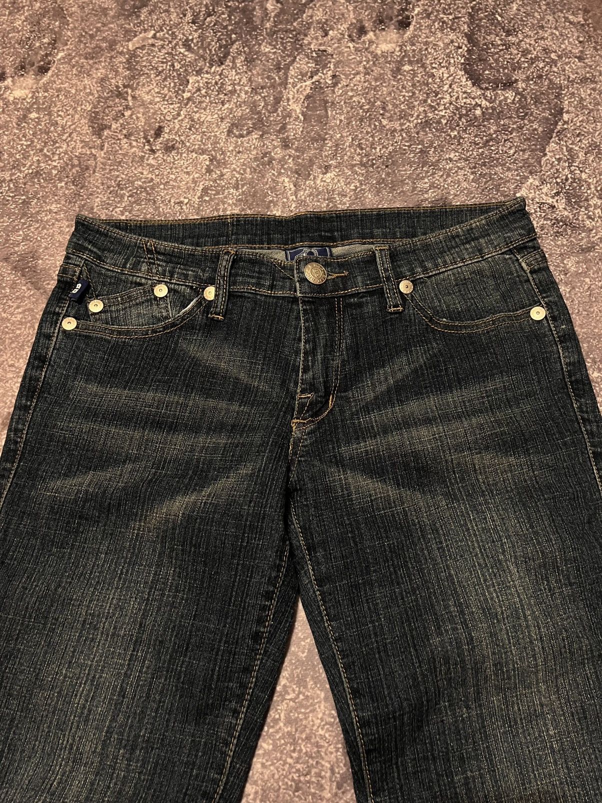 Hysteric Glamour RARE vintage If Six Was Nine style flared jeans Y2K Size US 30 / EU 46 - 9 Thumbnail