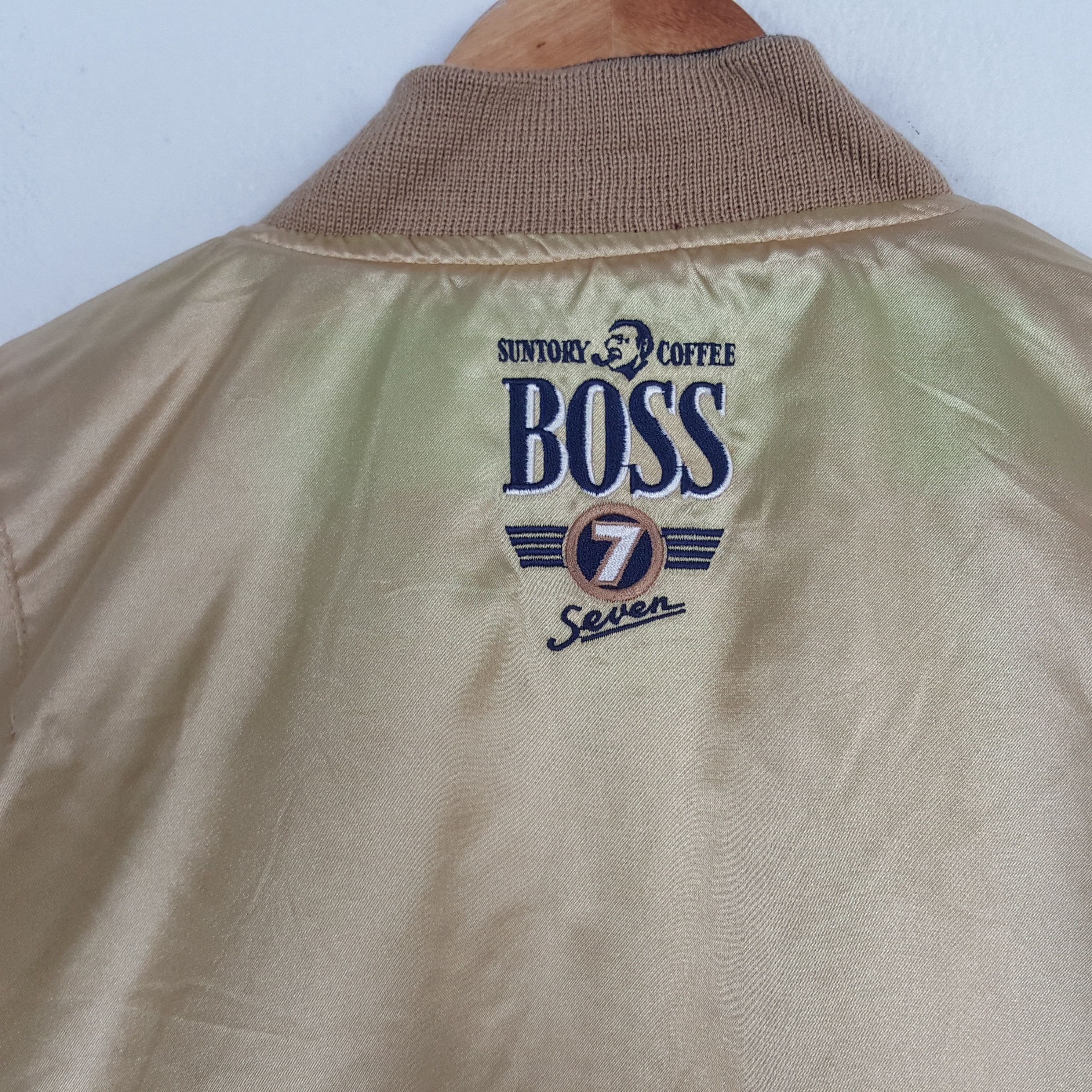 Japanese Brand × Vintage Vintage Suntory Coffee Boss Reversible Jacket Size US L / EU 52-54 / 3 - 4 Thumbnail