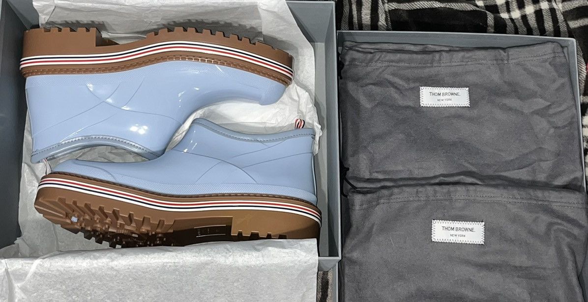 Thom Browne LAST DROP EVER (VNDS) Thom Browne Rubber Garden Boots Size US 12 / EU 45 - 2 Thumbnail