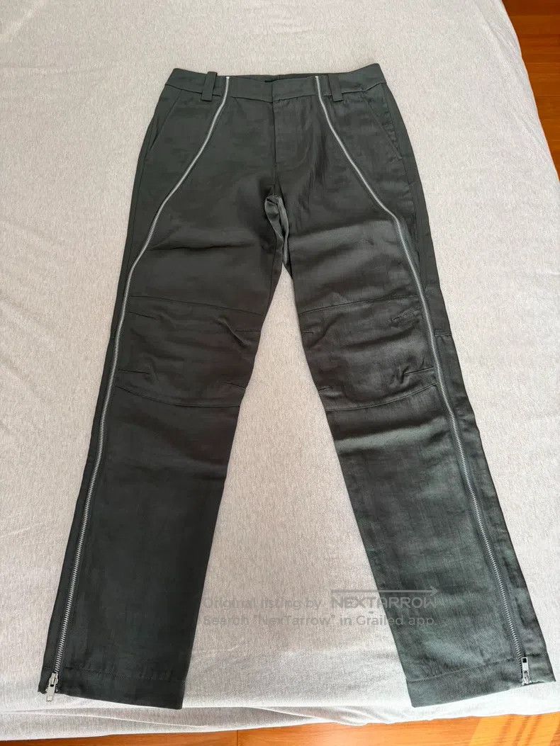Helmut Lang Helmut Lang Mechanical Zipper Straight Leg Pants Size US 32 / EU 48 - 7 Thumbnail