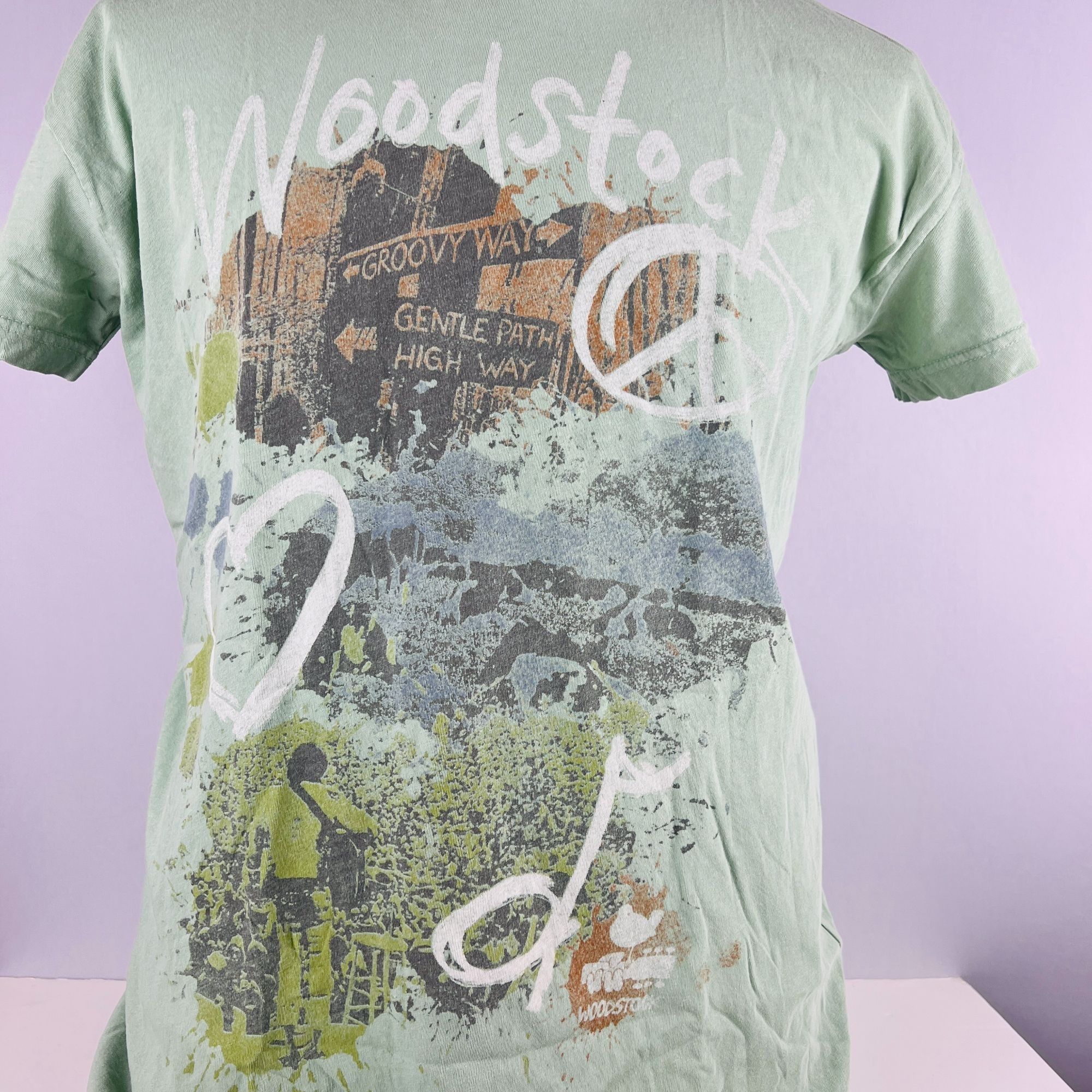 Other Woodstock Peace - Love - Music Small T-Shirt Shirt (See Meas Size US S / EU 44-46 / 1 - 2 Thumbnail
