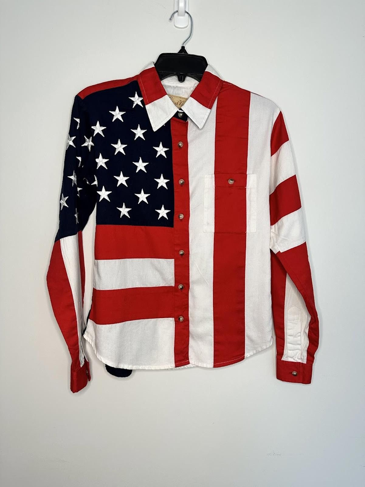 Other Scully Rangewear U.S. Flag Button Up Shirt - Sz. S Size US S / EU 44-46 / 1 - 2 Thumbnail