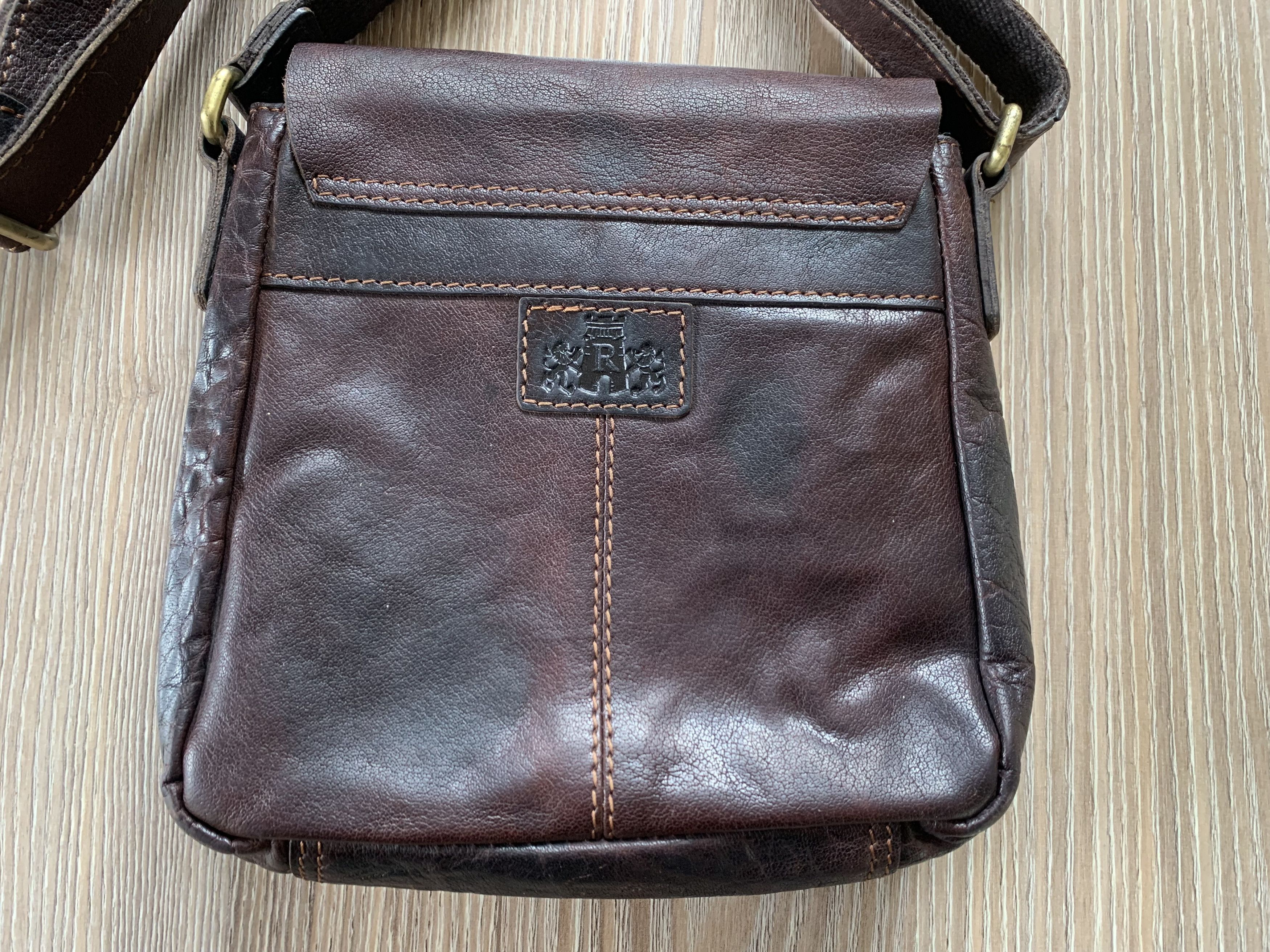 Other Rowallan Brown Leather Shoulder CrossBody Bag Size ONE SIZE - 4 Thumbnail