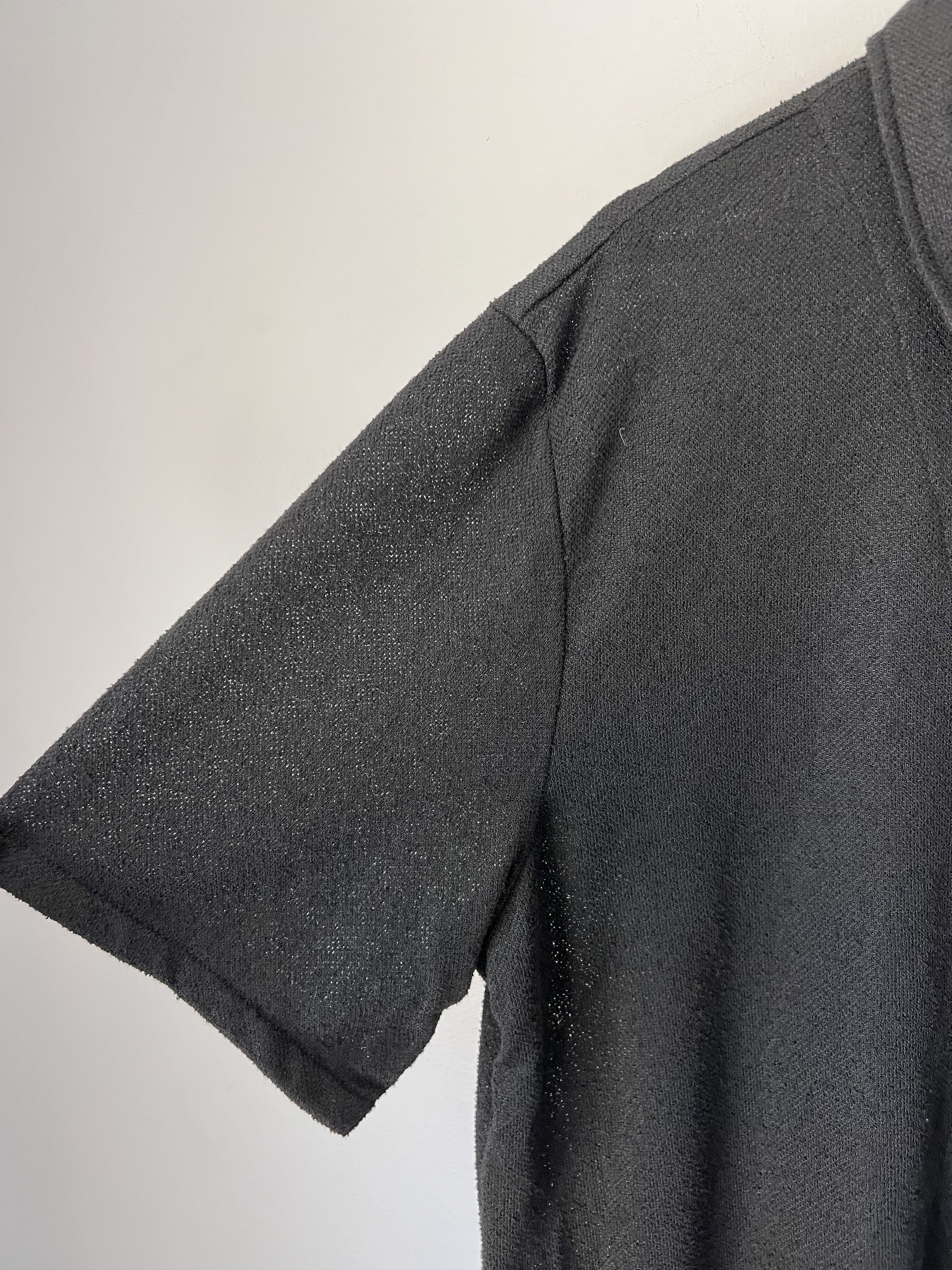 Our Legacy Our Legacy Box Shirt in Black Boucle Size US M / EU 48-50 / 2 - 4 Thumbnail