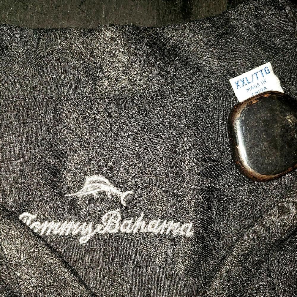 Tommy Bahama CT388 Tommy Bahama Black Shirt XXL 2 available Size US XXL / EU 58 / 5 - 3 Thumbnail