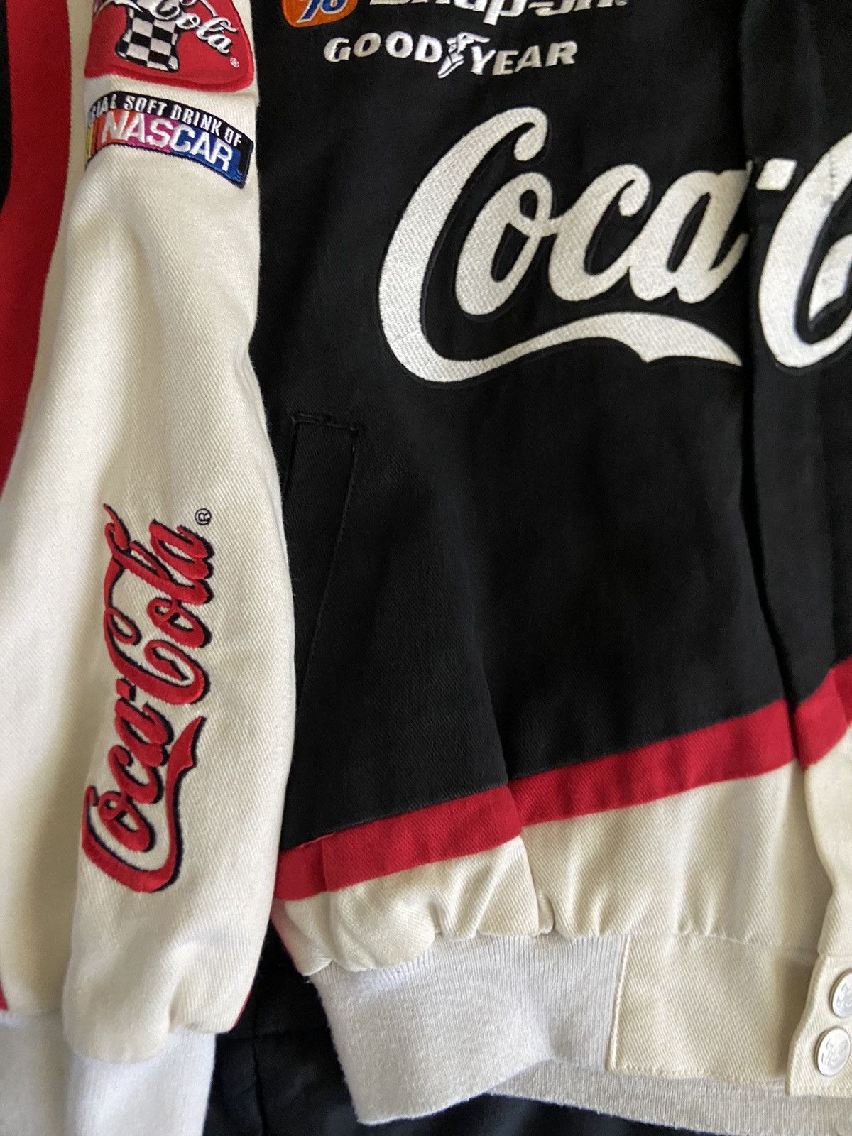 NASCAR × Vintage vintage dale earnhardt jr jacket Coca Cola Size US XXS / EU 40 - 2 Thumbnail