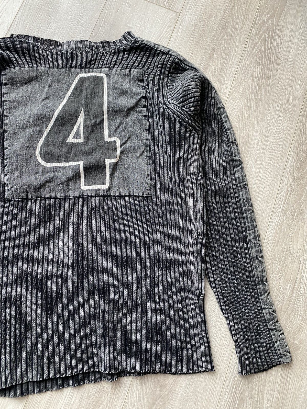 20471120 Amazing Vintage Ice Washed Knit Sweater Size US M / EU 48-50 / 2 - 8 Thumbnail