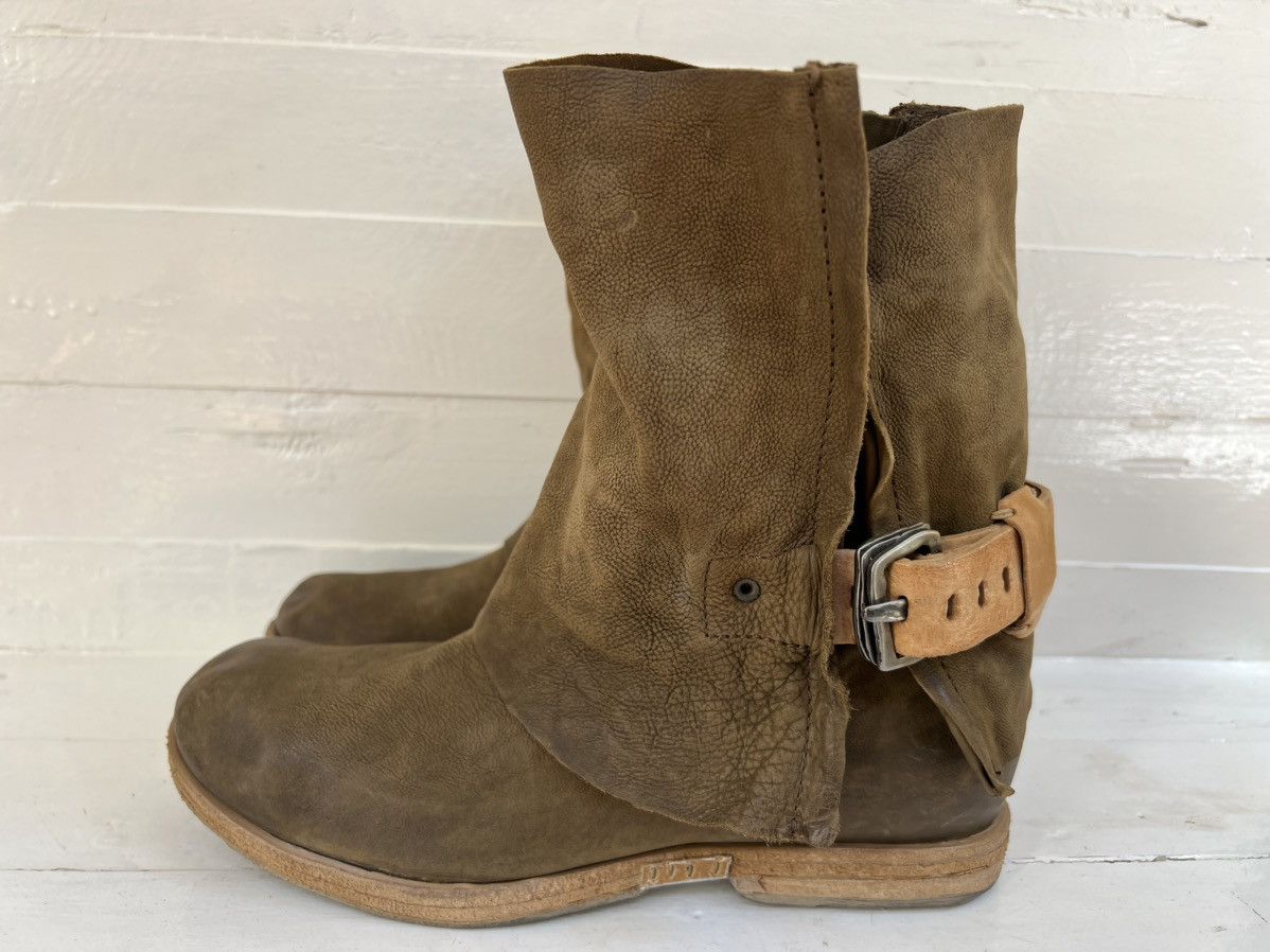 A.S.98 A.S.98 Leather Boho Biker Boot Size US 10 / IT 40 - 1 Thumbnail