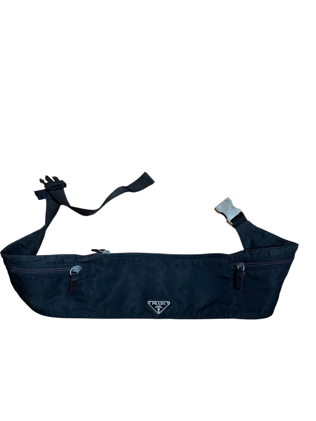 Prada 🔥Vintage Prada Nylon Bumbag/Rare Prada Nylon Belt Fannypack Size ONE SIZE - 13 Thumbnail
