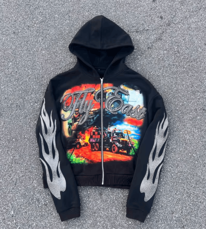 high quality design oversized hoodie