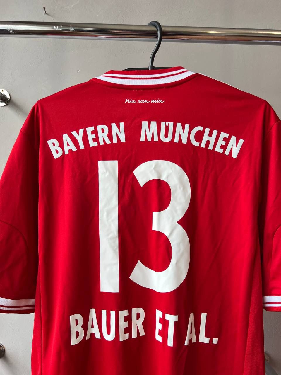 Adidas 2013/14 BAYERN MUNICH #13 HOME SOCCER FOOTBALL JERSEY SHIRT Size US L / EU 52-54 / 3 - 10 Thumbnail