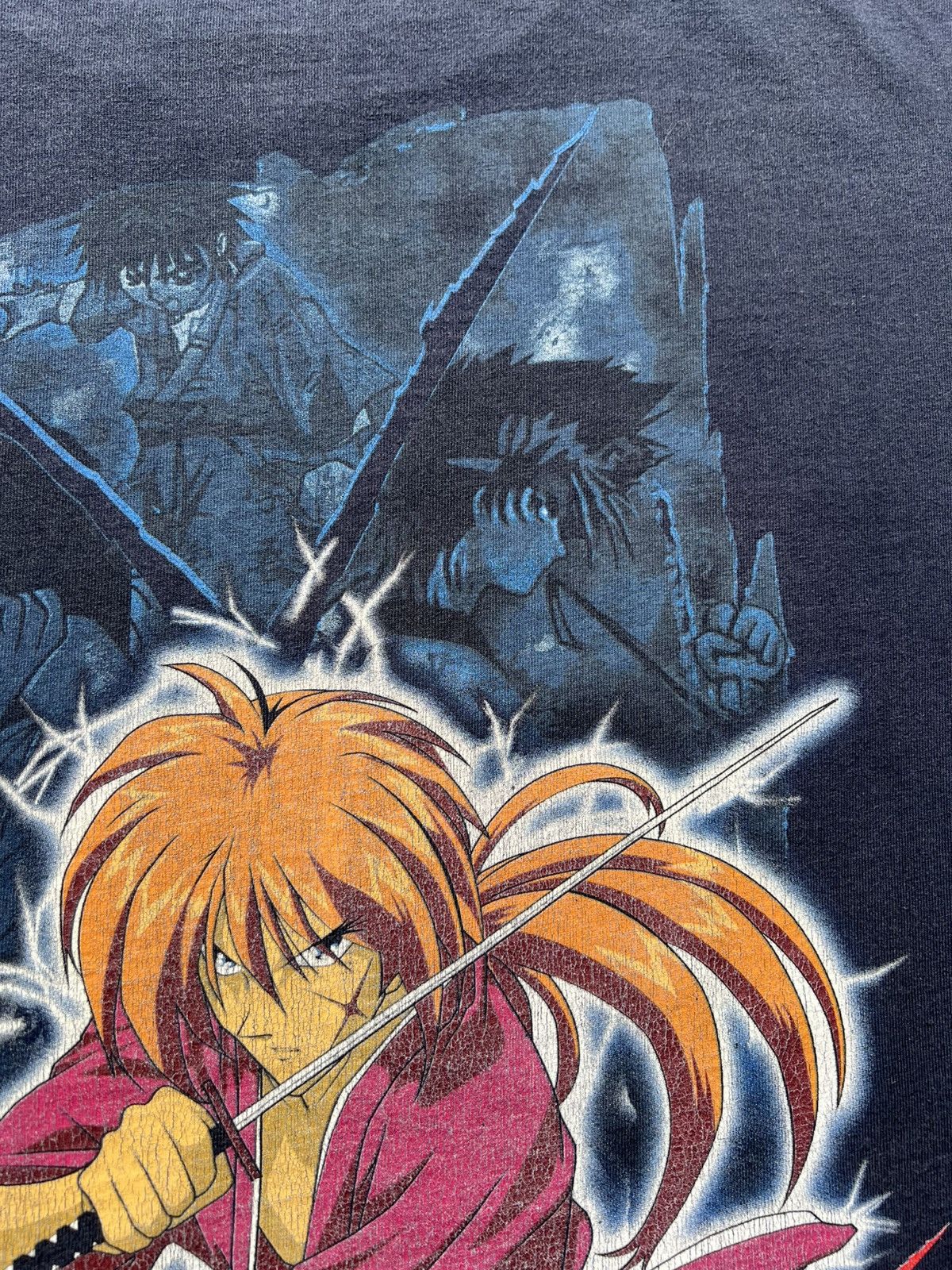 Cartoon Network × ODM × Vintage VTG ‘00s Y2K Rurouni Kenshin Samurai X Anime Tee Shirt Akira Size US L / EU 52-54 / 3 - 8 Thumbnail