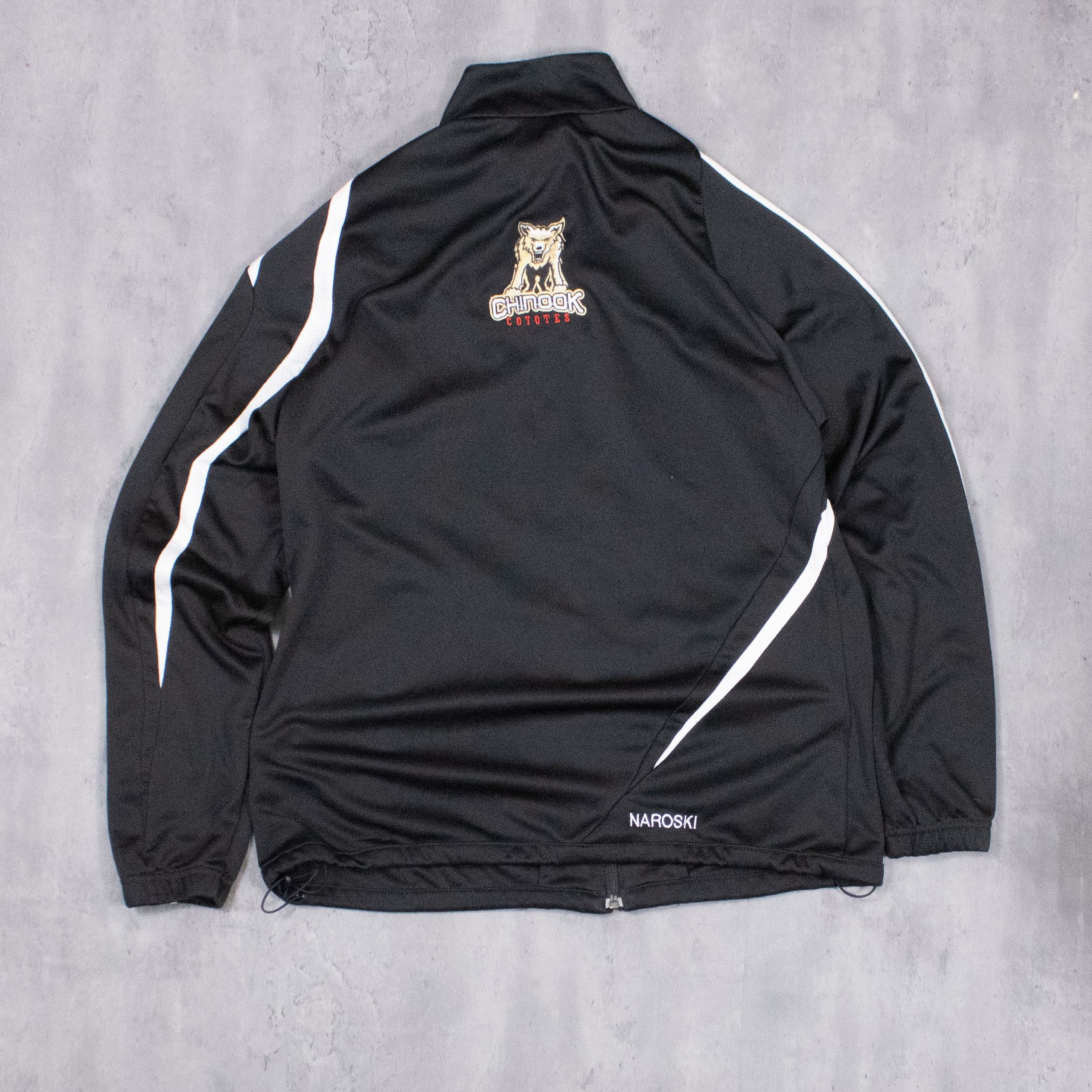 Adidas Y2K 2010 Adidas Curve Stripes Black Track Top Sweater Size US M / EU 48-50 / 2 - 8 Thumbnail