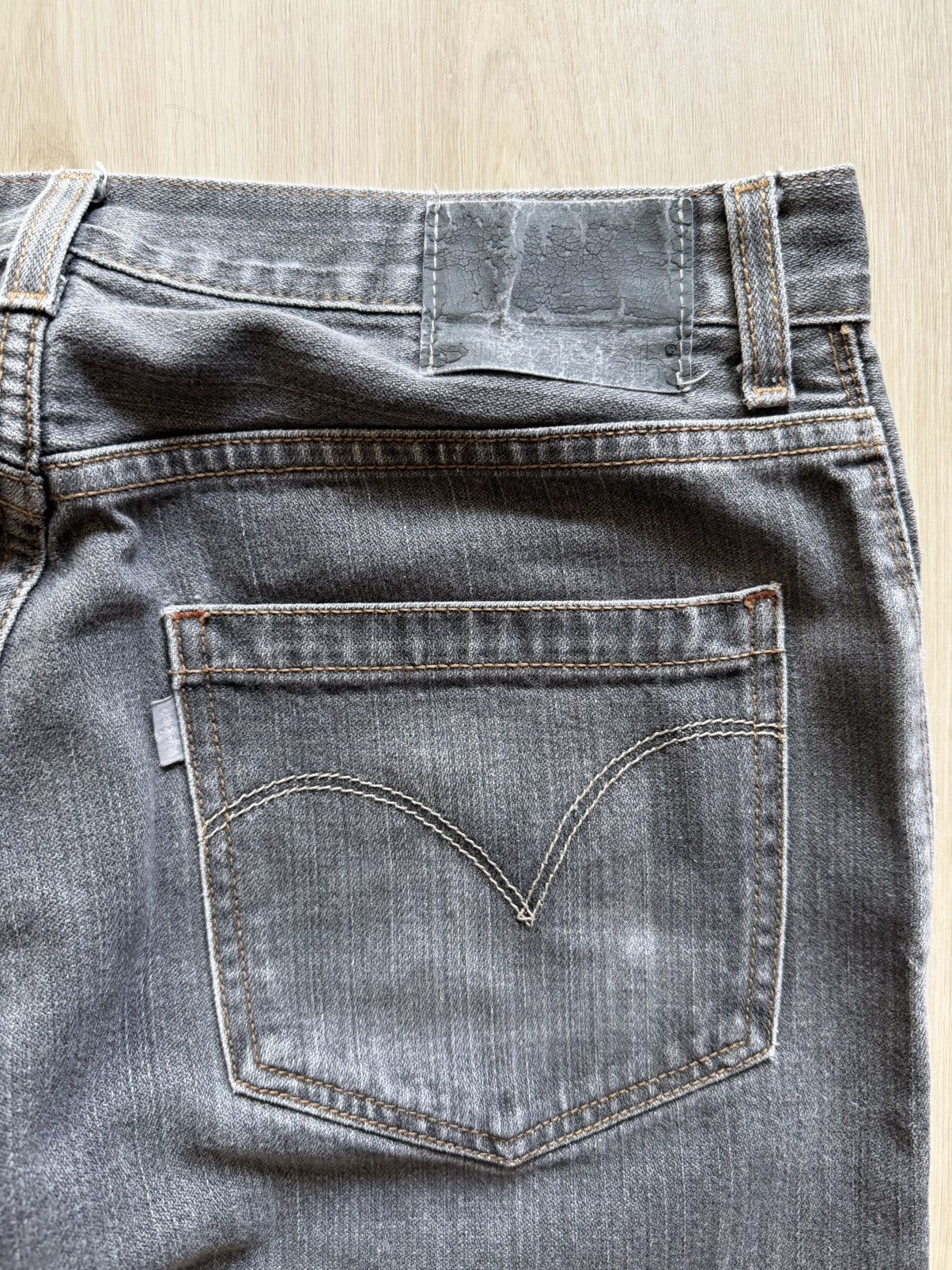 Levi's Vintage Y2K Levis Silvertab Faded Black Baggy Denim Sz 34 Size US 34 / EU 50 - 3 Thumbnail