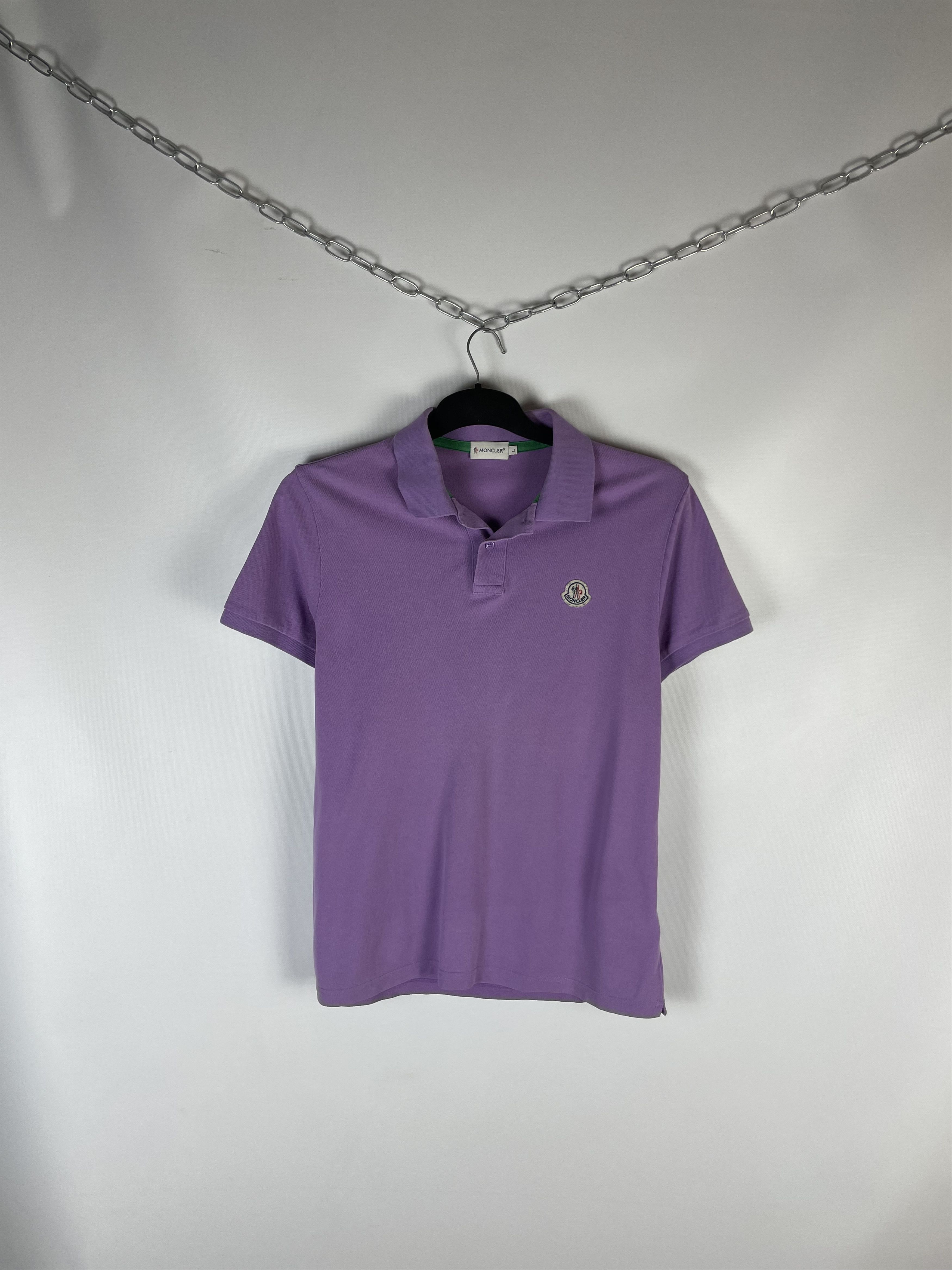 Moncler Moncler Polo T-shirt Size US L / EU 52-54 / 3 - 1 Thumbnail