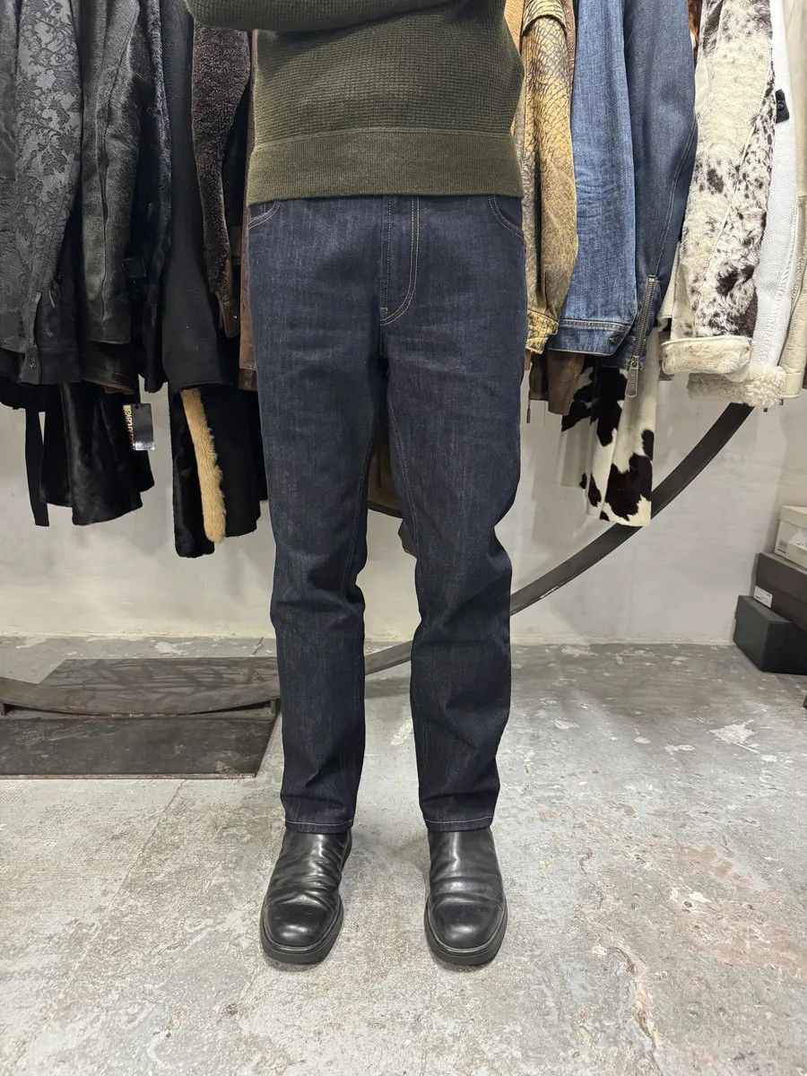Prada AW2014 Prada Brut Navy Denim Jeans Size US 34 / EU 50 - 2 Thumbnail