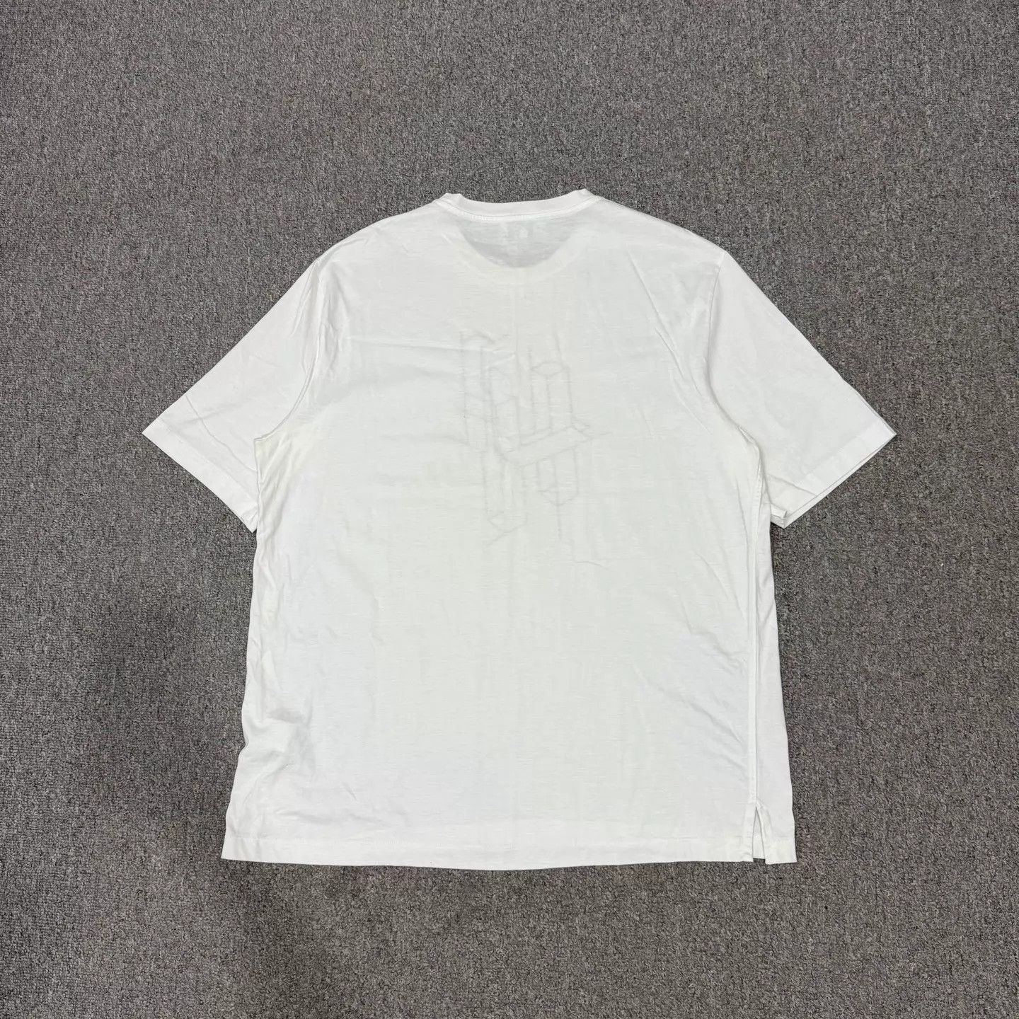 Hermes Hermes White Geo Short Tee XL 99 New Size XL / US 12-14 / IT 48-50 - 2 Thumbnail
