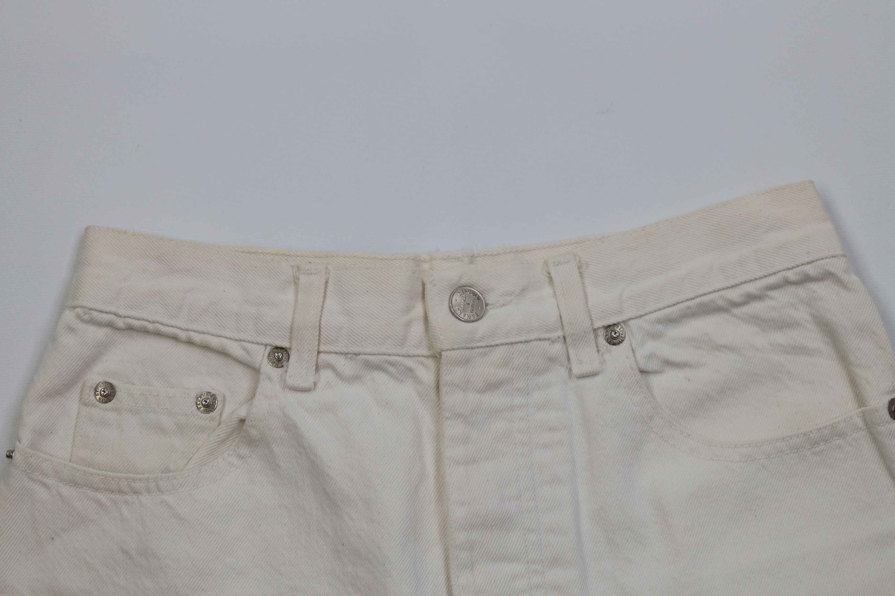 Banana Republic Vintage 90s Banana Republic Safari Fly Denim Shorts USA Size 27" / US 4 / IT 40 - 2 Thumbnail