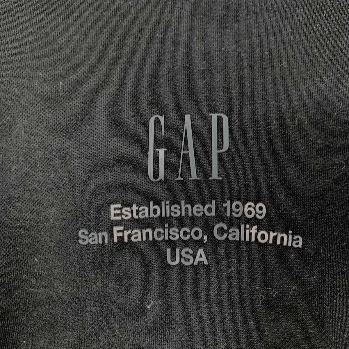 Gap GAP Center Logo Pullover Black Hoodies Sweatshirt #1789-C79 Size US S / EU 44-46 / 1 - 12 Thumbnail
