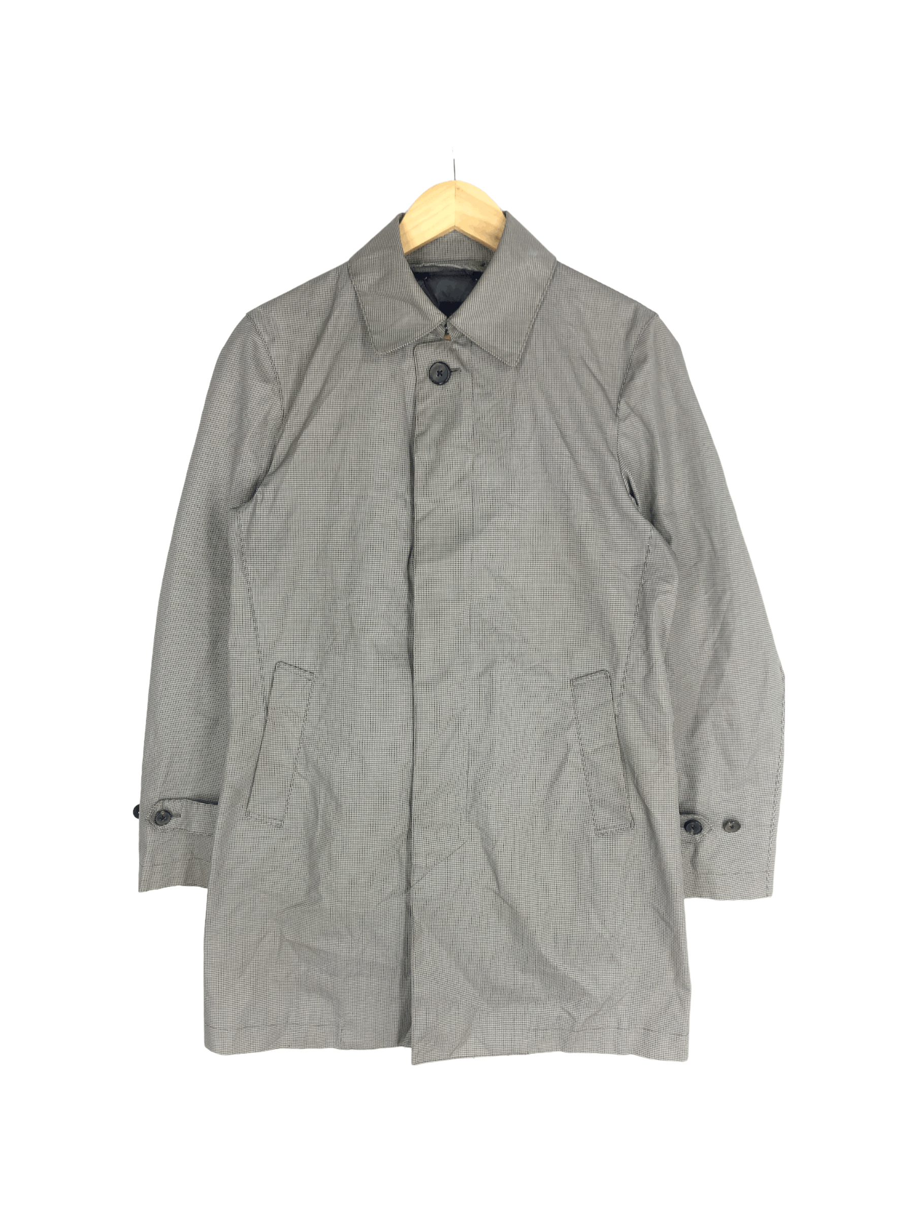 Vintage Ships Tailoring Style Long Jacket Long Coat Size M