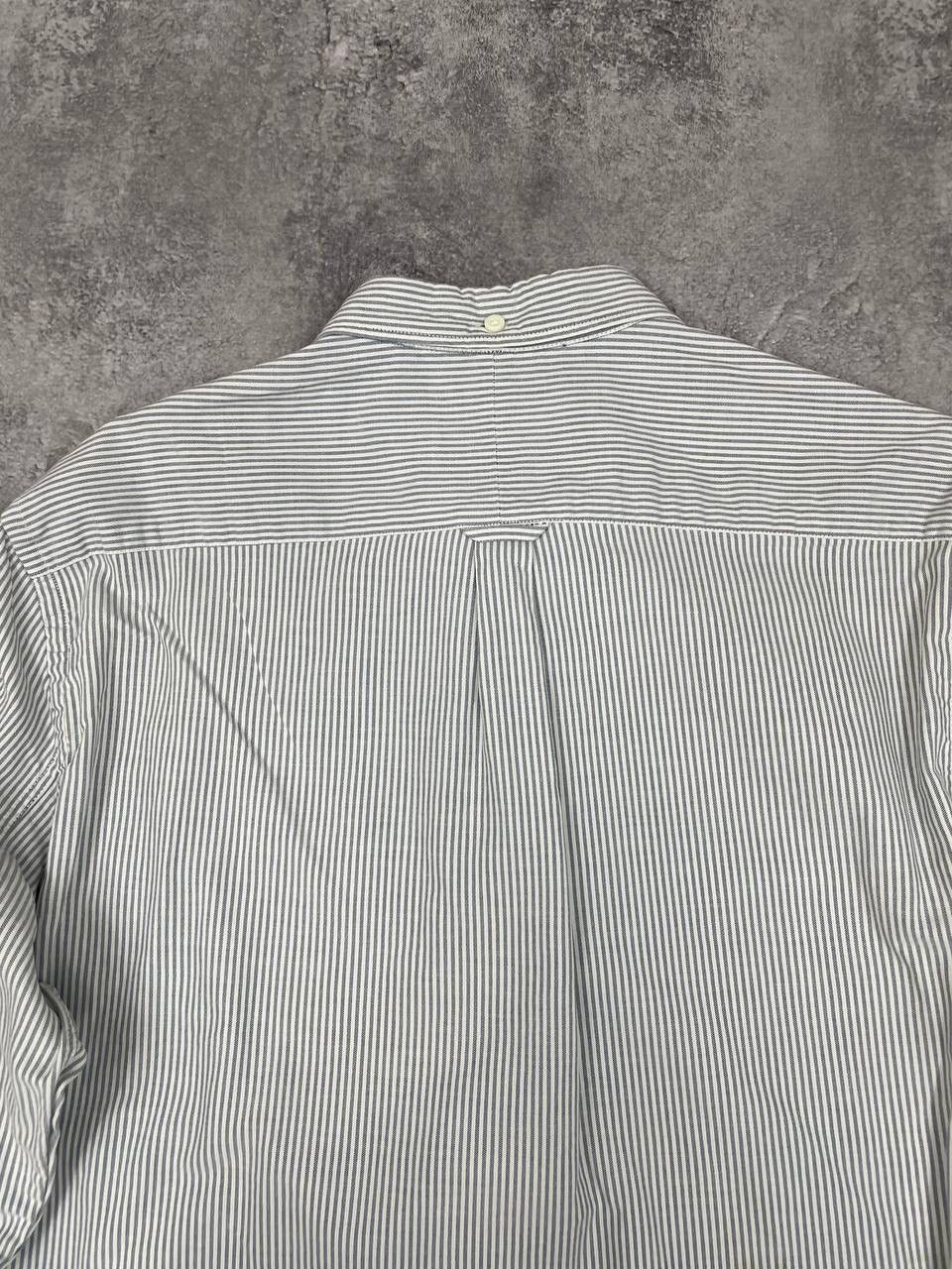Allsaints AllSaints Vintage Men Cotton Shirt Striped WhiteBlue Size S Size US S / EU 44-46 / 1 - 9 Thumbnail