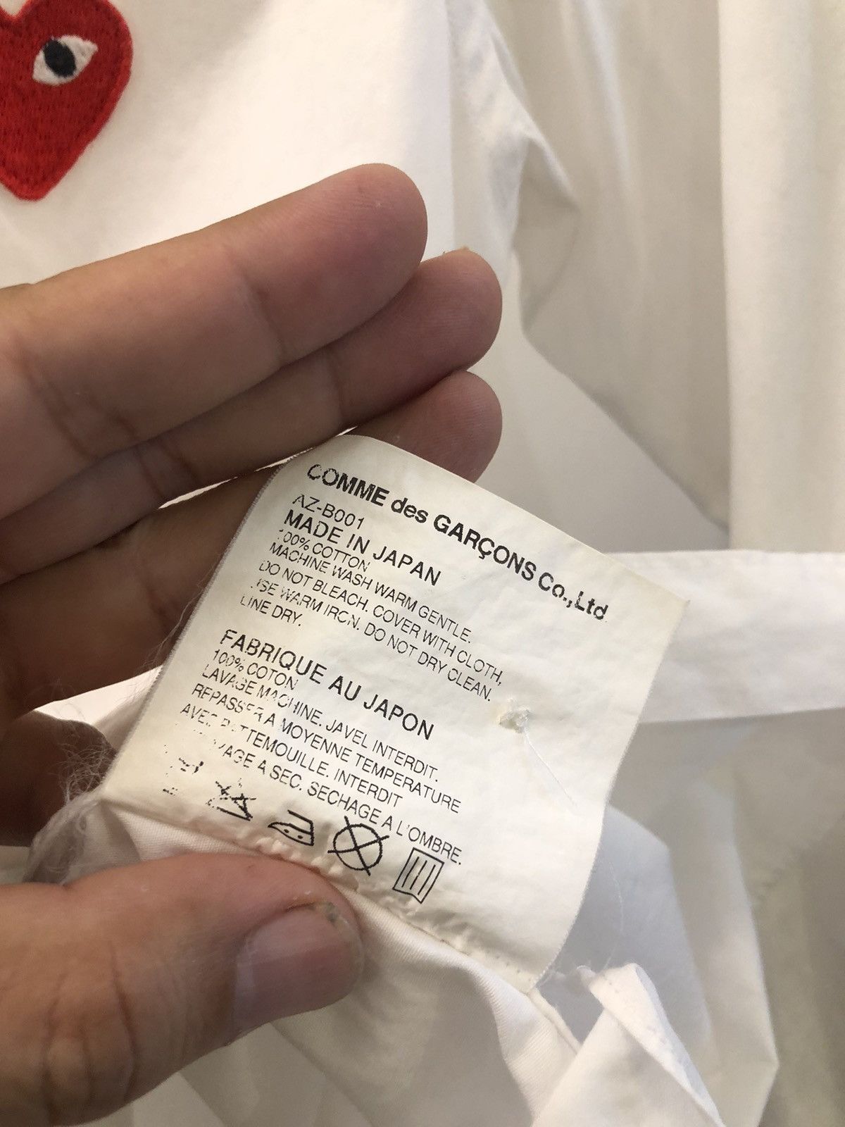 Comme des Garcons CDG shirt Size US M / EU 48-50 / 2 - 6 Thumbnail