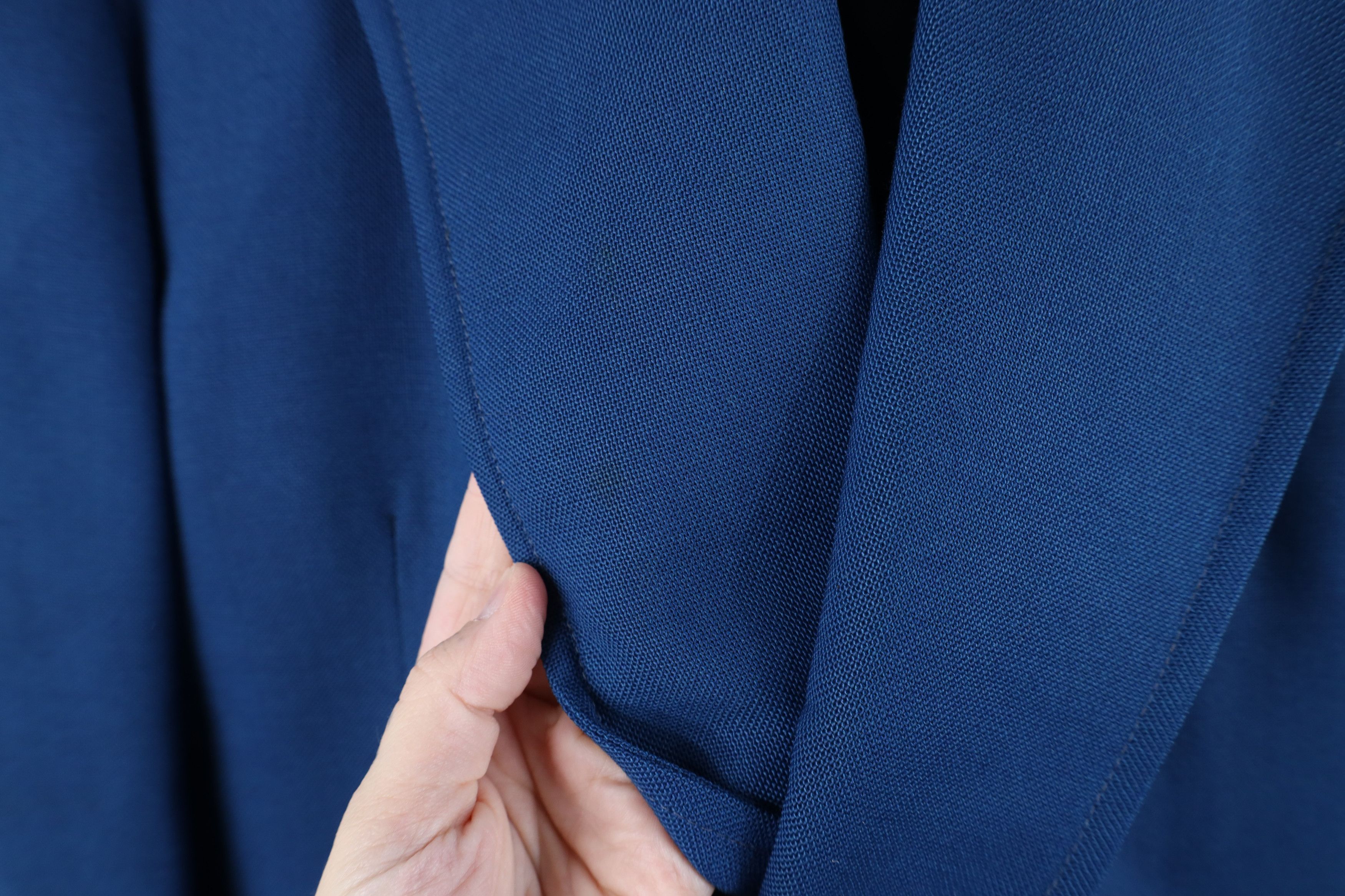 Vintage Vintage 50s 60s Macys Gabardine Breasted Suit Jacket Blazer Size US XL / EU 56 / 4 - 4 Thumbnail