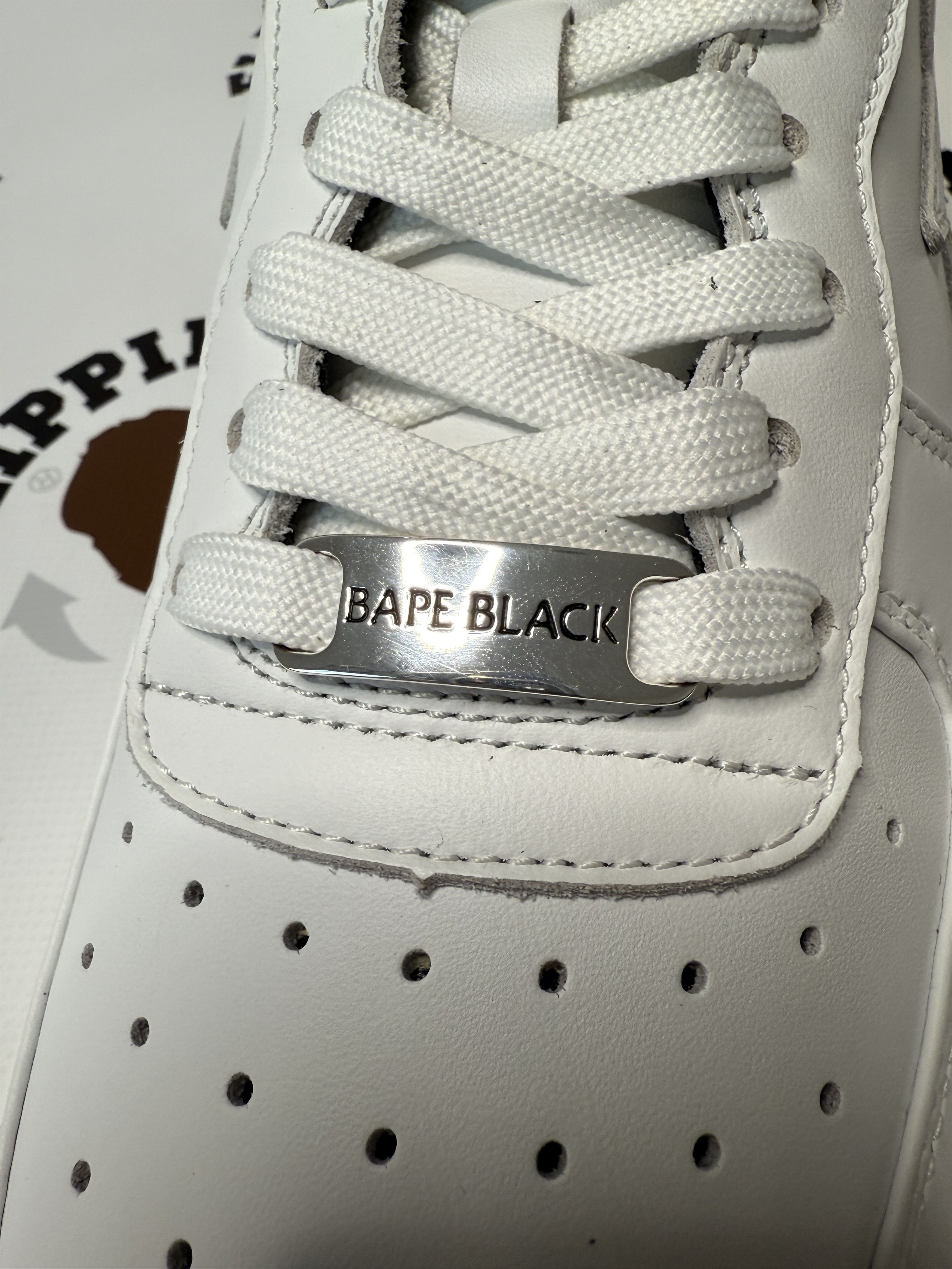 Bape BAPE BLACK BAPE STA LOW (SS21) Size US 12 / EU 45 - 9 Thumbnail