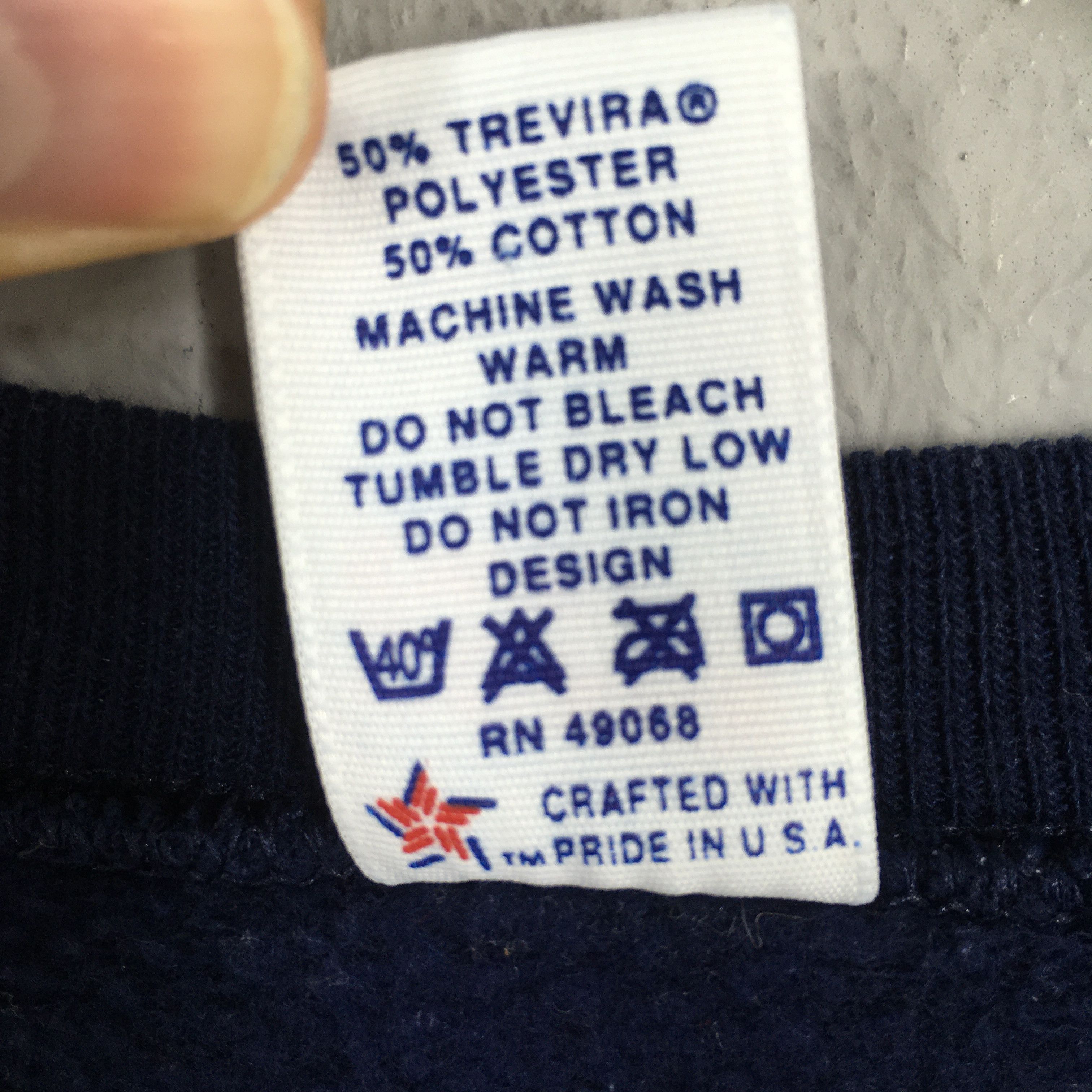 Soffe Vintage United States Navy Dad Sweatshirt 2XLarge Size US XXL / EU 58 / 5 - 6 Thumbnail