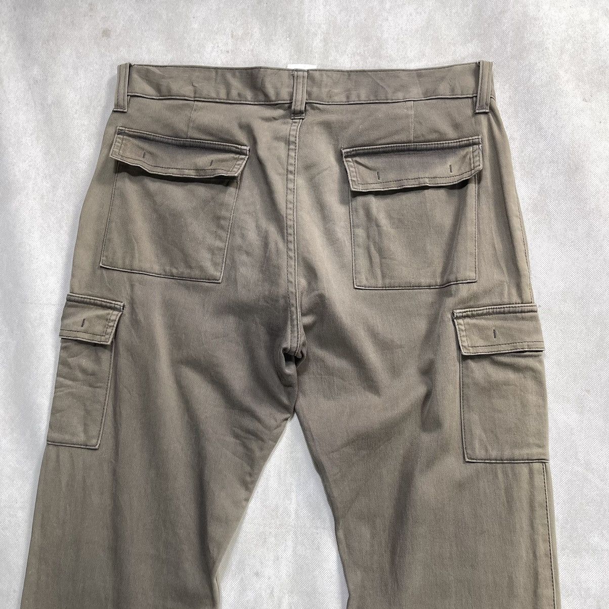Yohji Yamamoto Ined Homme by Yohji Yamamoto Faded Cargo Pant Size US 32 / EU 48 - 6 Thumbnail