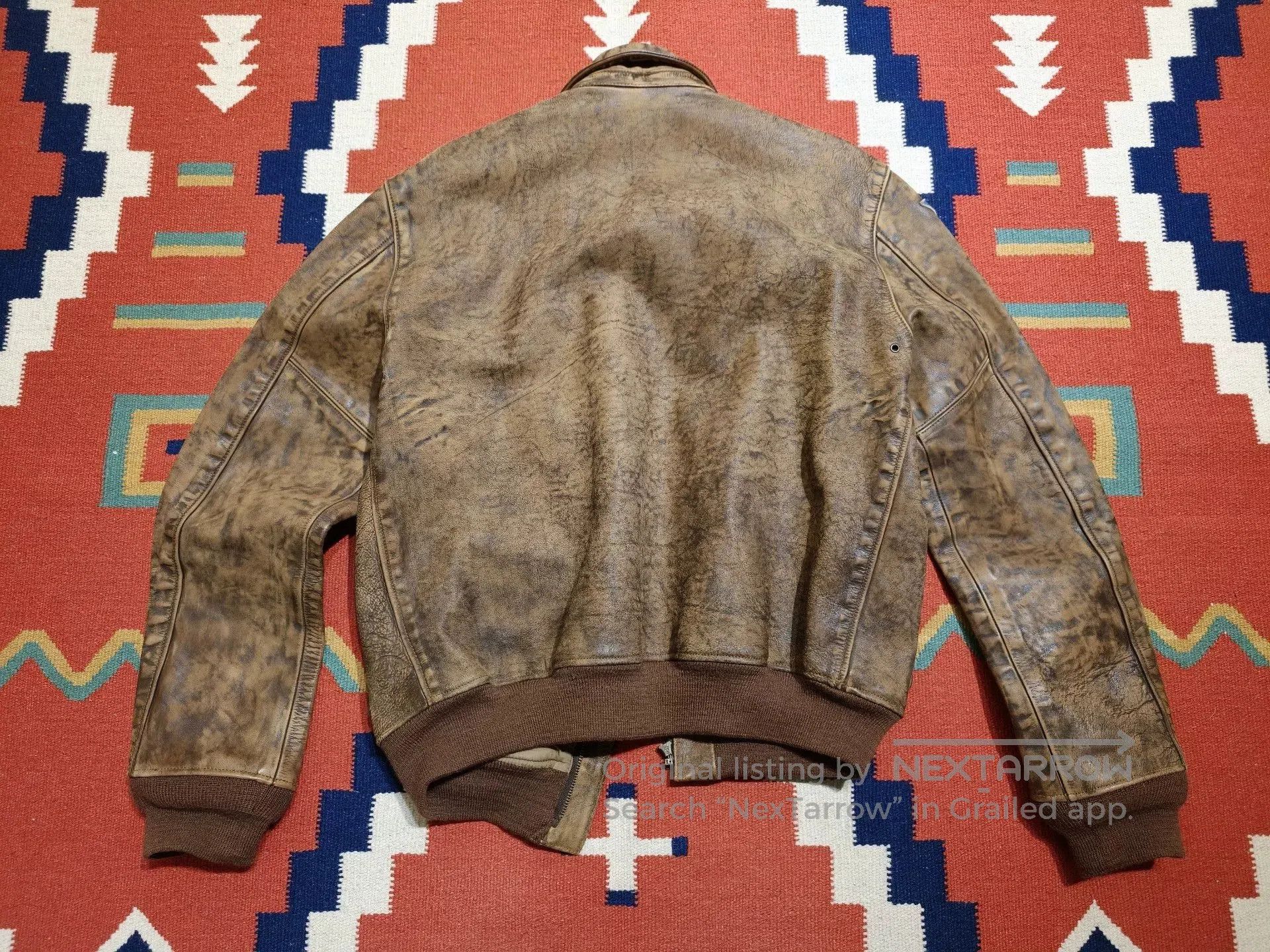 RRL Ralph Lauren Ralph Lauren RRL A2 Pilot Jacket. Size US M / EU 48-50 / 2 - 3 Thumbnail