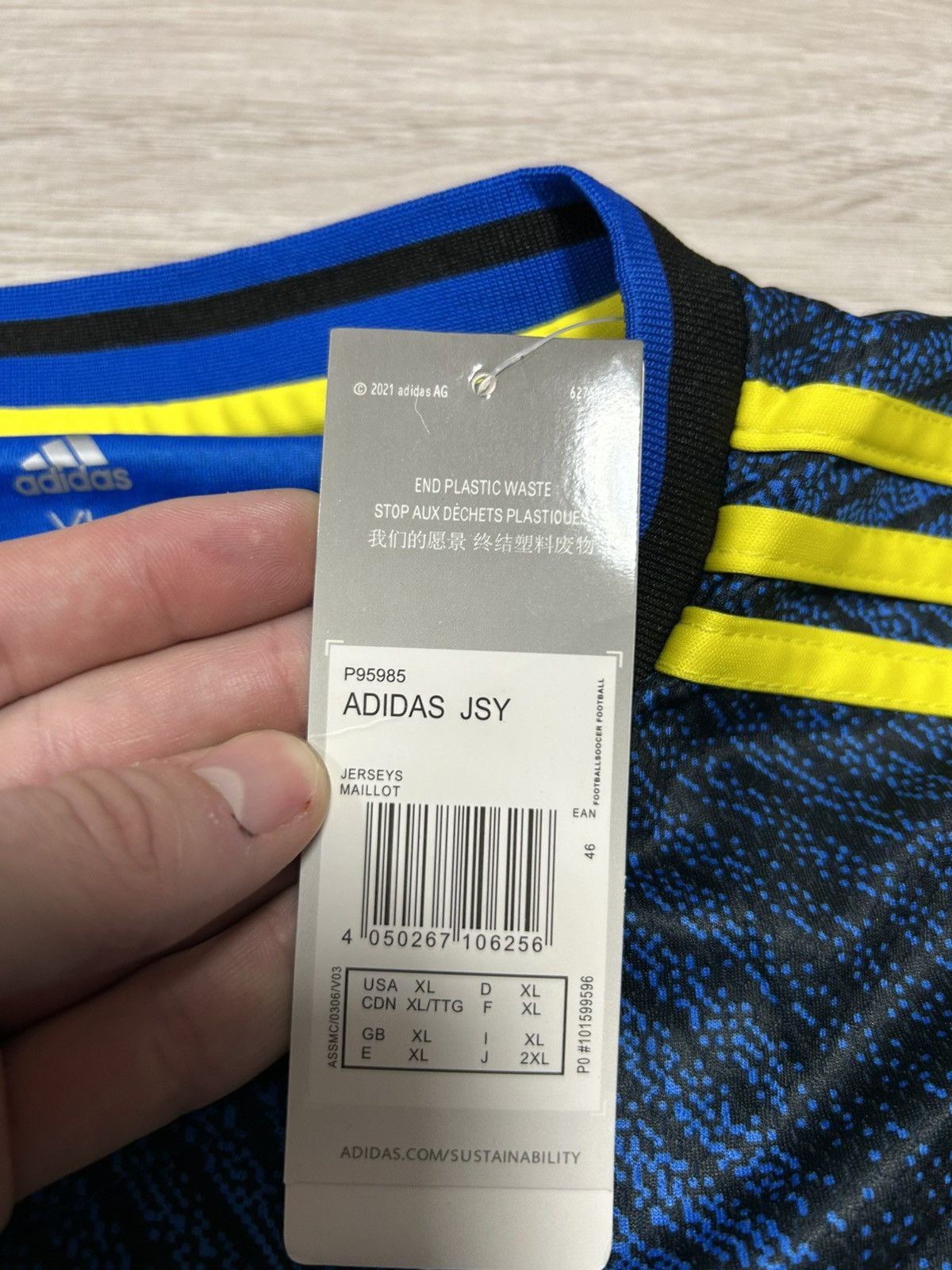 Adidas Adidas Jersey Manchester United new 2020/2021 home shirt Size US XL / EU 56 / 4 - 7 Thumbnail