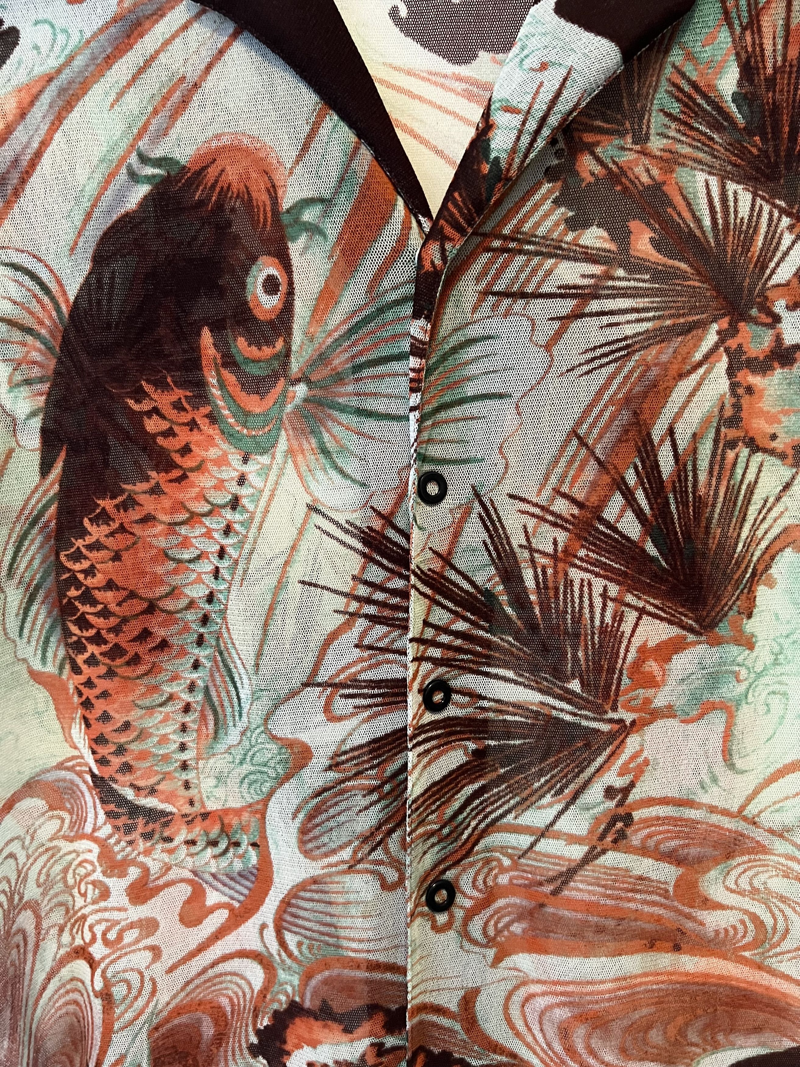 Jean Paul Gaultier JPG koi fish mesh top Size US M / EU 48-50 / 2 - 3 Thumbnail