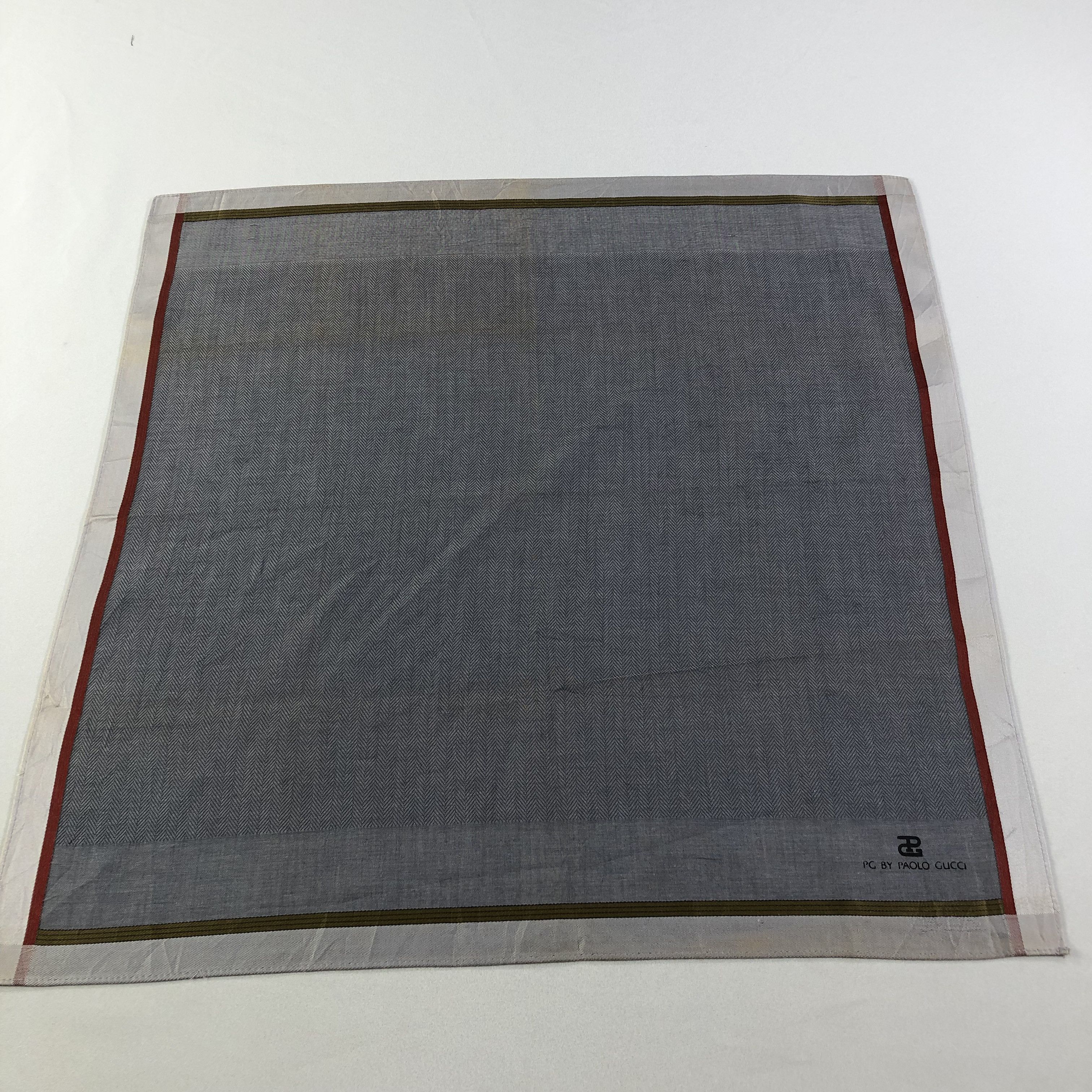 Paolo Gucci Paolo Gucci Handkerchief Neckerchief Bandana H1695 Size ONE SIZE - 2 Thumbnail