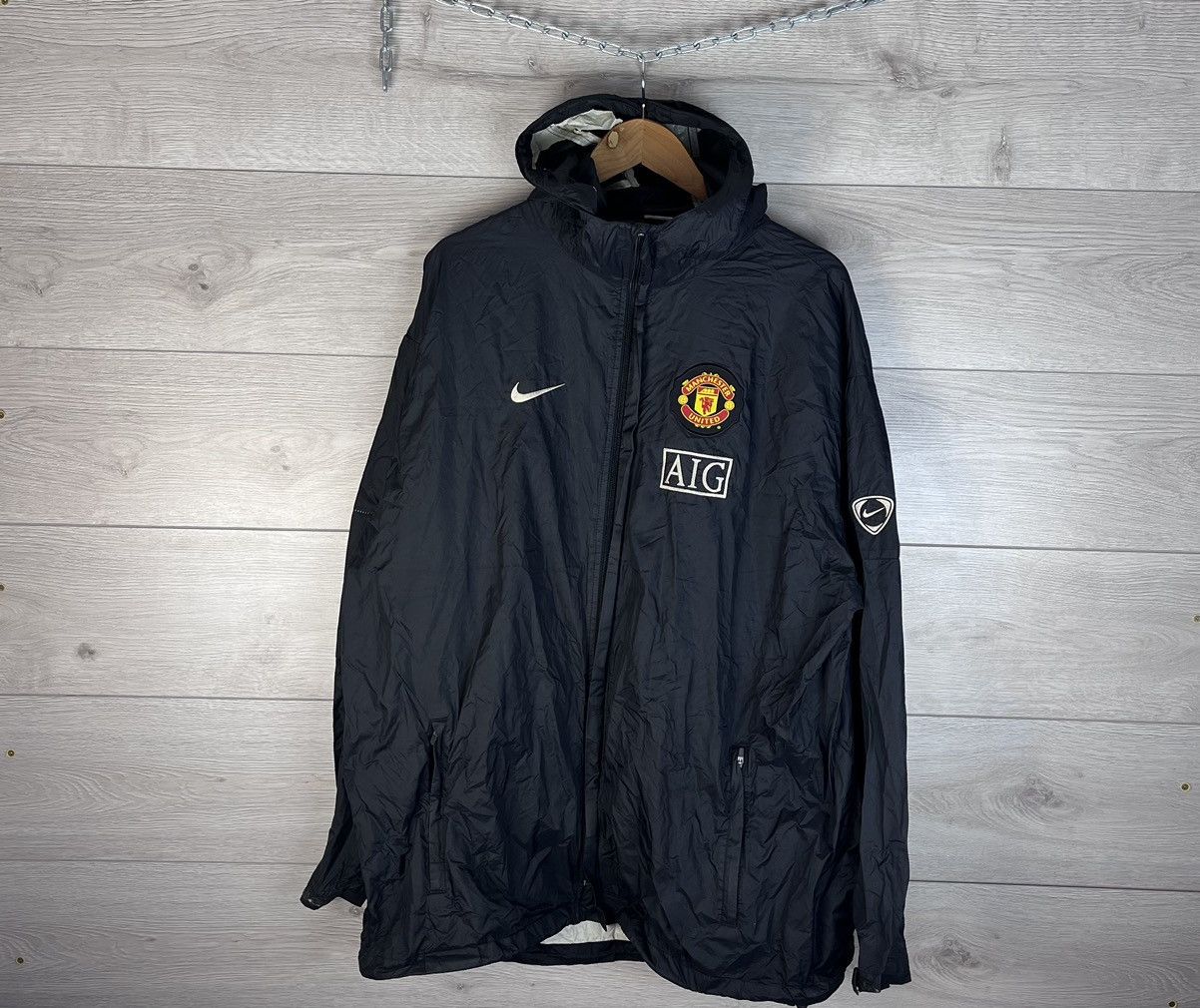 Nike Vintage soccer jacket Nike Manchester United Nike size Xxl Size US XXL / EU 58 / 5 - 1 Thumbnail