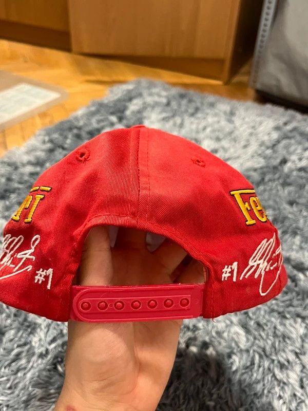 Ferrari Ferrari Dekra Michael Schumacher Red Cap Size ONE SIZE - 6 Thumbnail